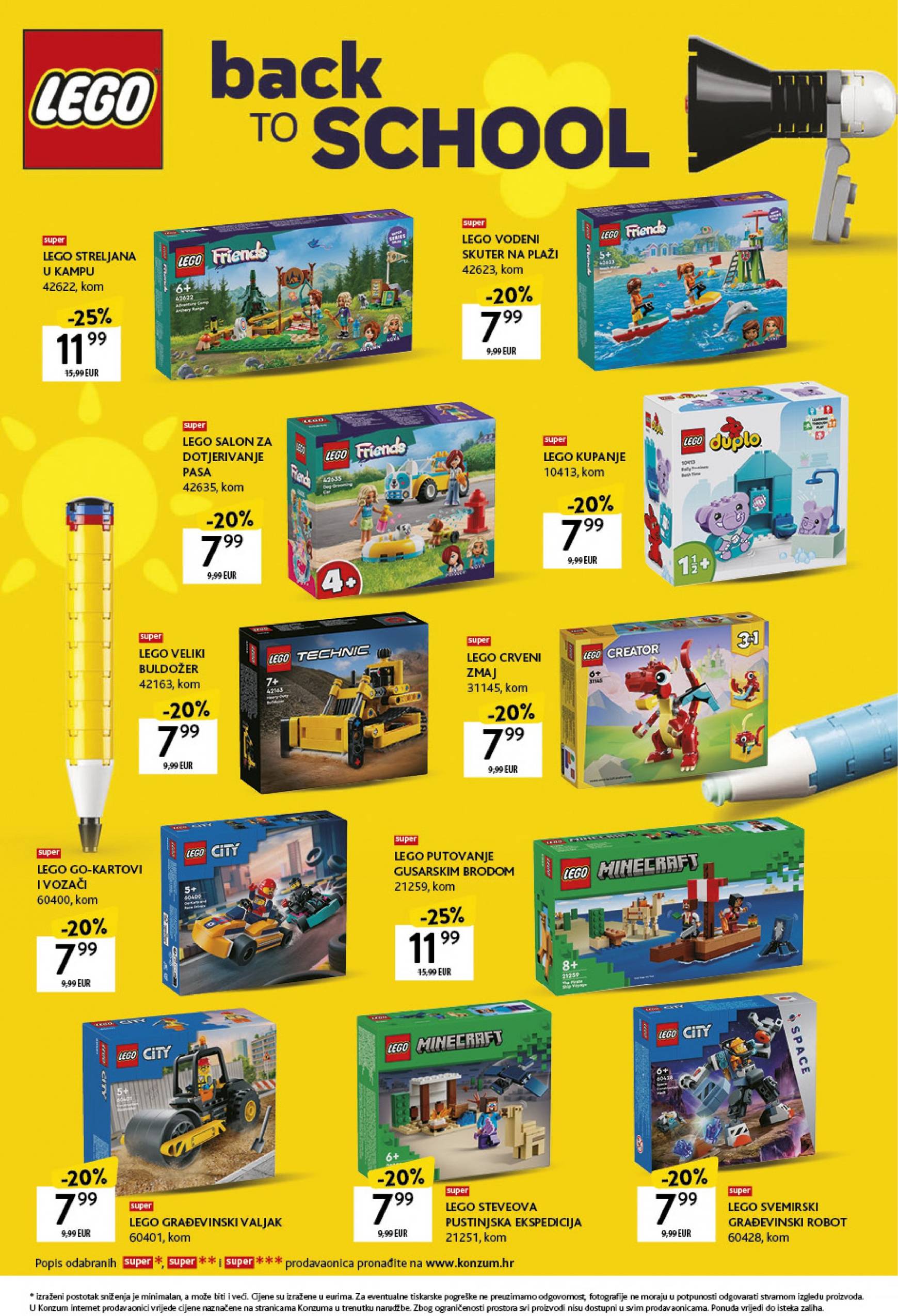 konzum - Novi katalog Konzum - Katalog škola 19.08. - 22.09. - page: 34