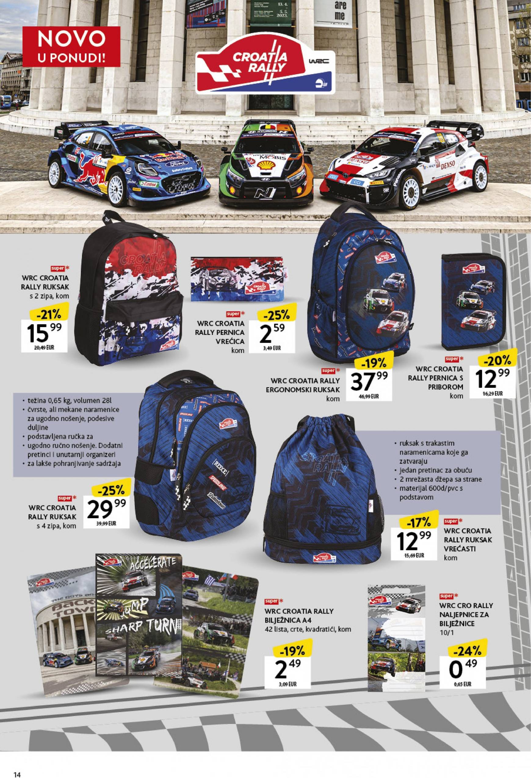 konzum - Novi katalog Konzum - Katalog škola 19.08. - 22.09. - page: 14