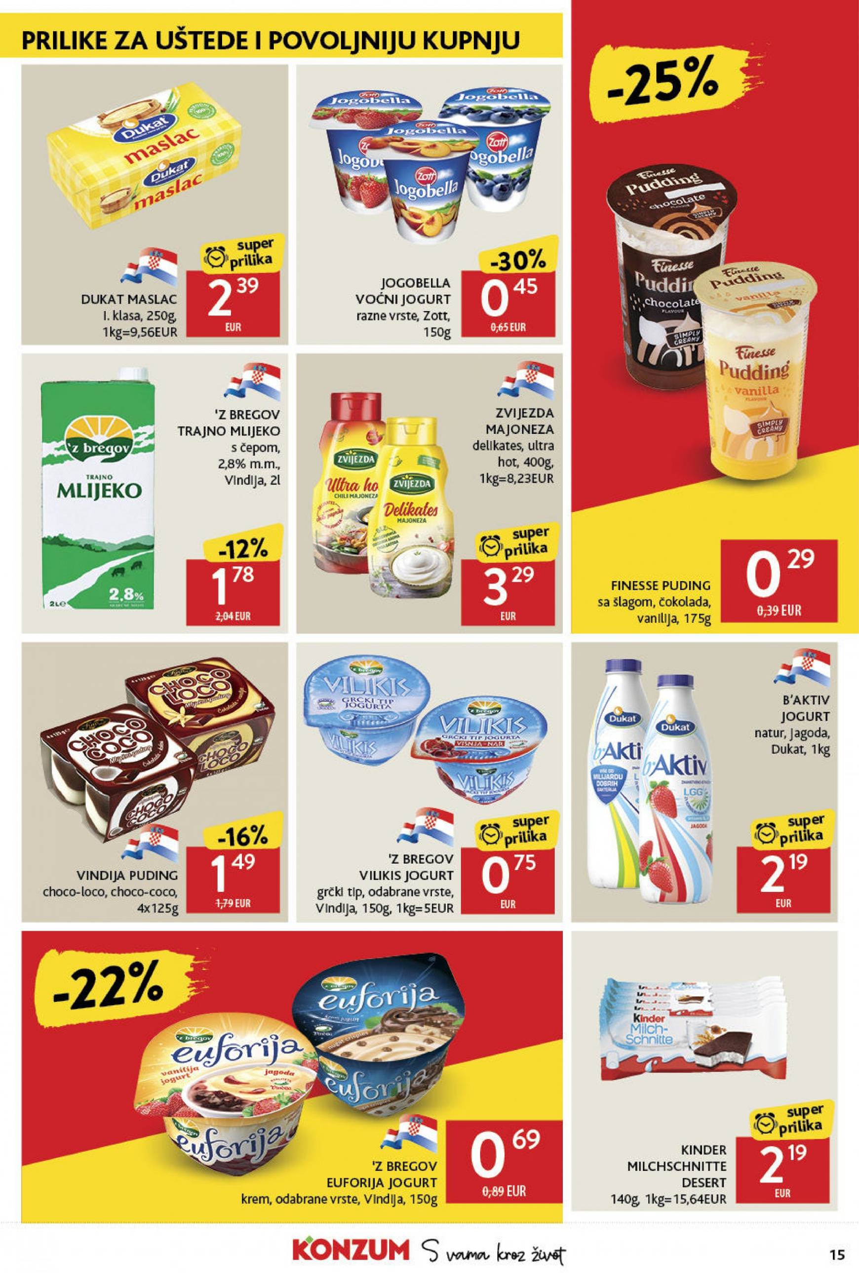 konzum - Novi katalog Konzum 29.08. - 04.09. - page: 15