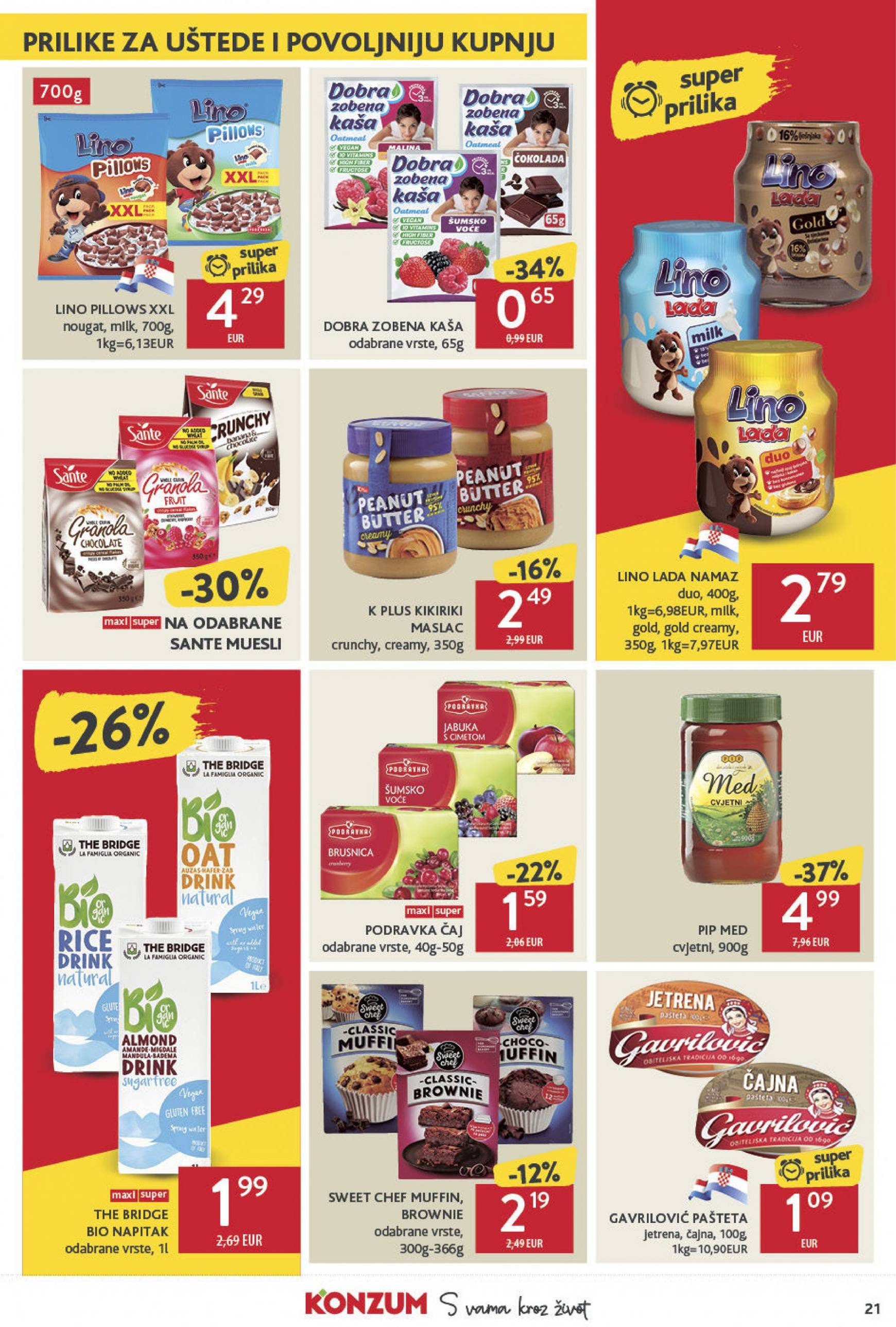 konzum - Novi katalog Konzum 29.08. - 04.09. - page: 21