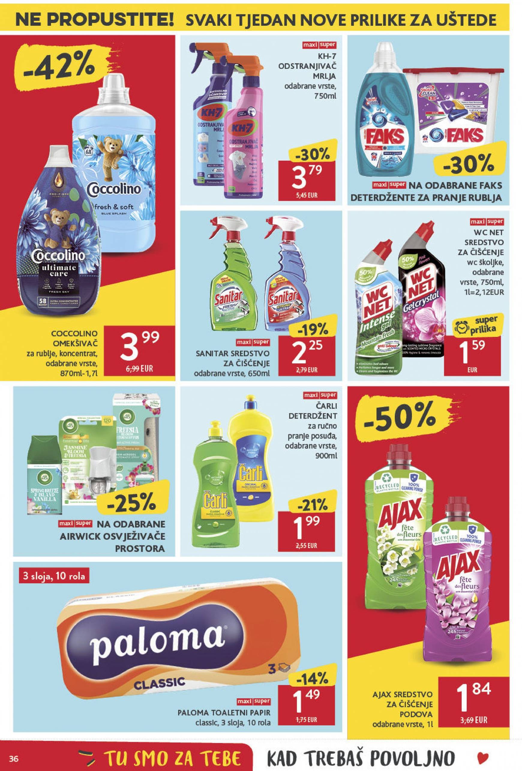 konzum - Novi katalog Konzum 29.08. - 04.09. - page: 36