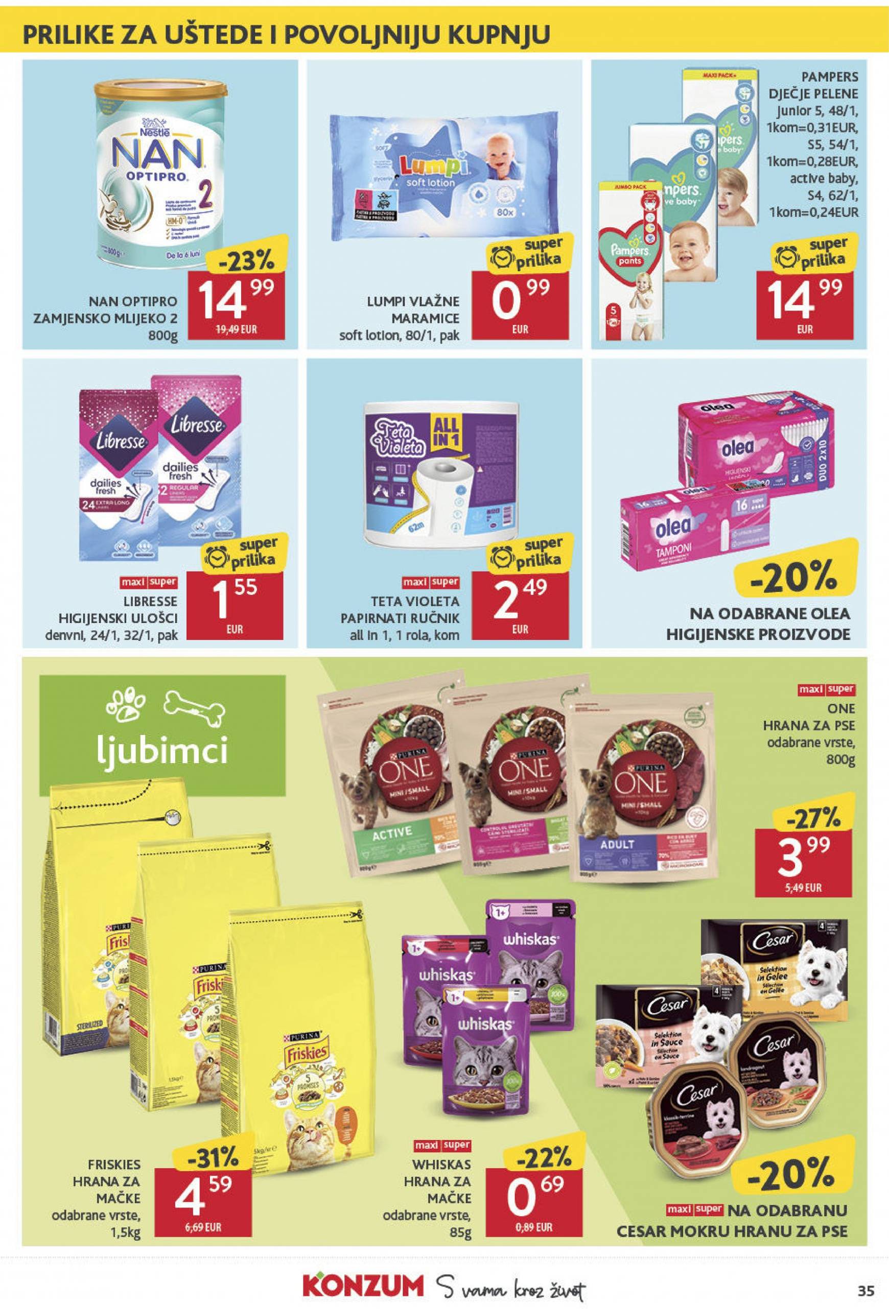 konzum - Novi katalog Konzum 29.08. - 04.09. - page: 35