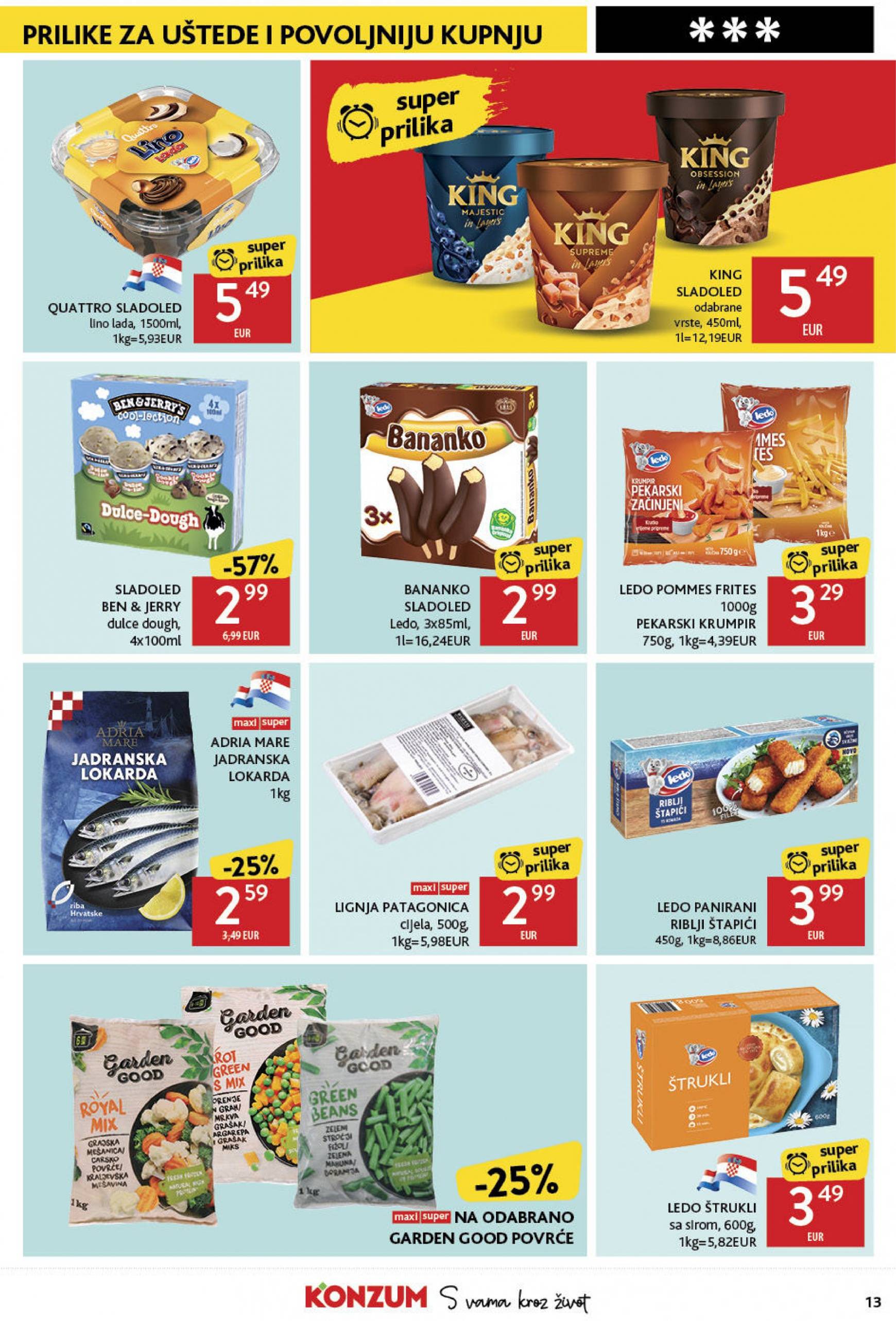 konzum - Novi katalog Konzum 29.08. - 04.09. - page: 13