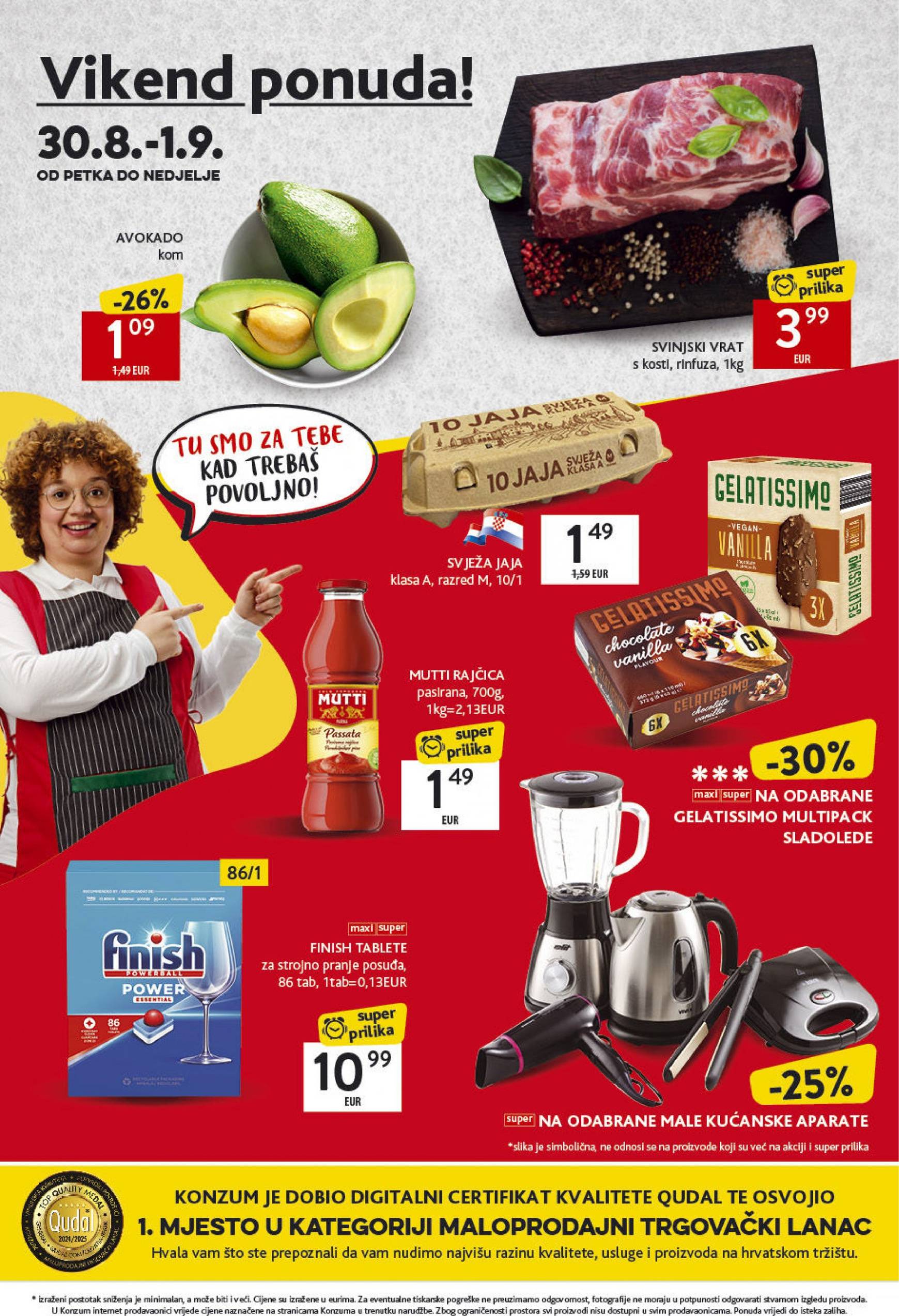 konzum - Novi katalog Konzum 29.08. - 04.09. - page: 46