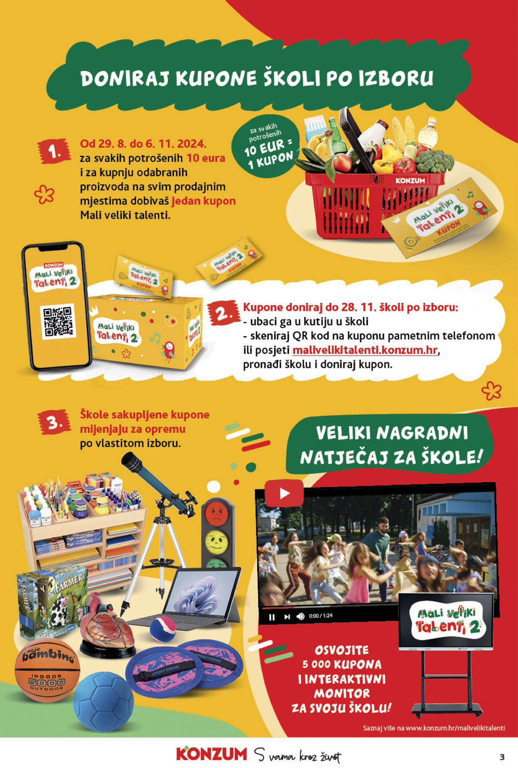 konzum - Novi katalog Konzum 29.08. - 04.09. - page: 3