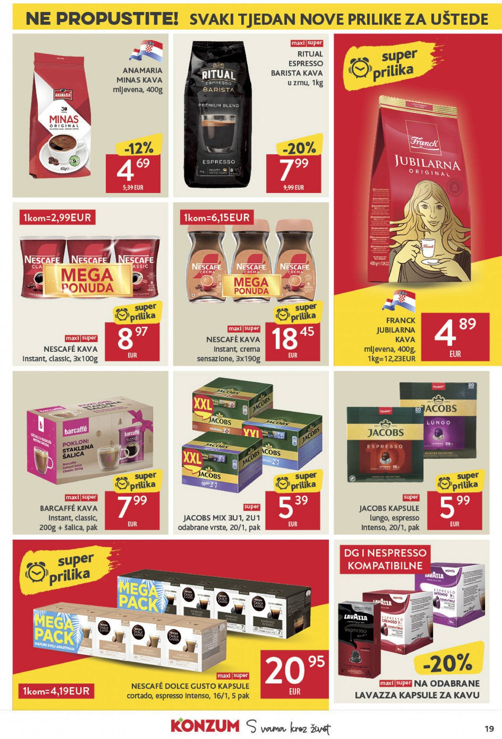 konzum - Novi katalog Konzum 29.08. - 04.09. - page: 19