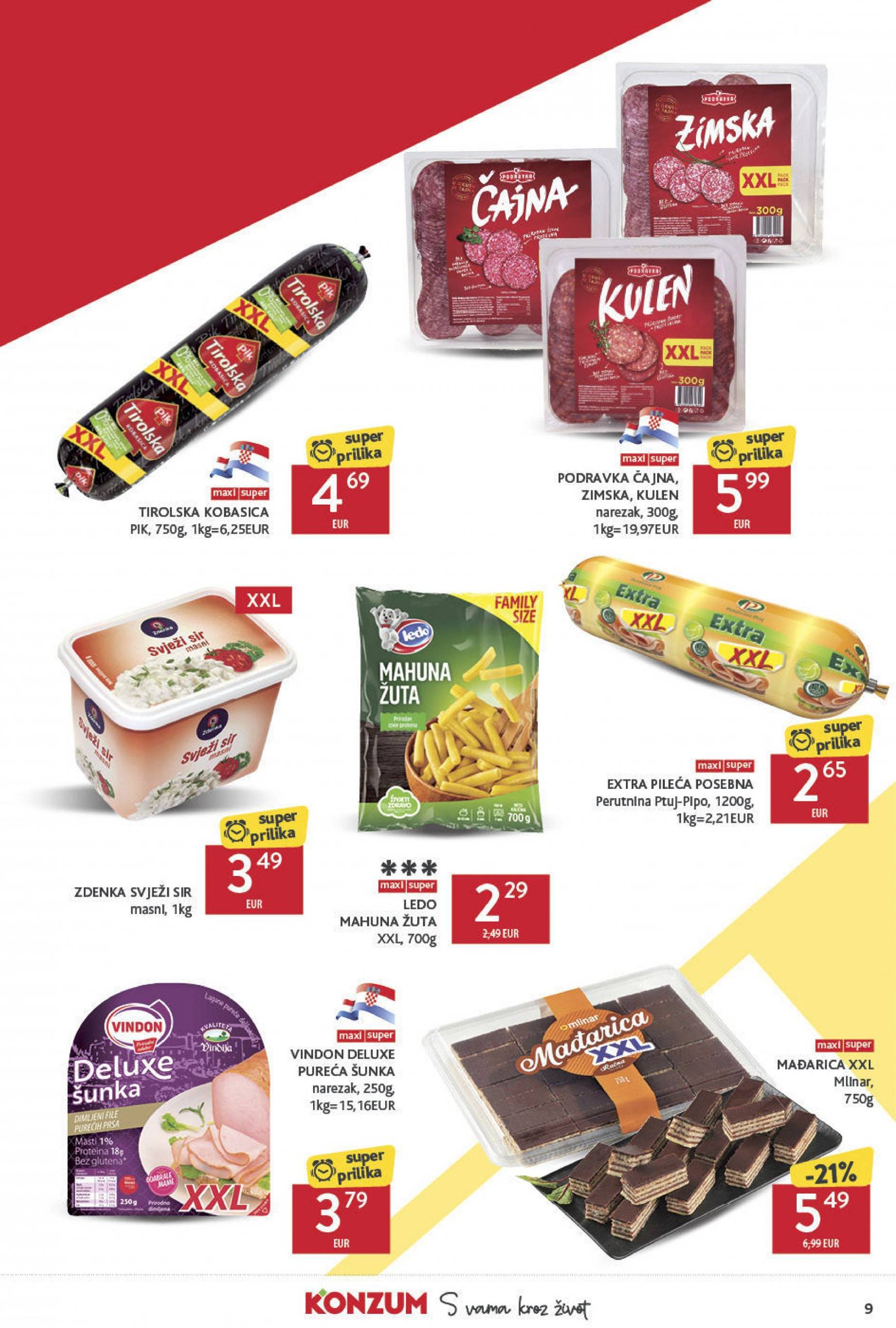 konzum - Novi katalog Konzum 05.09. - 11.09. - page: 9