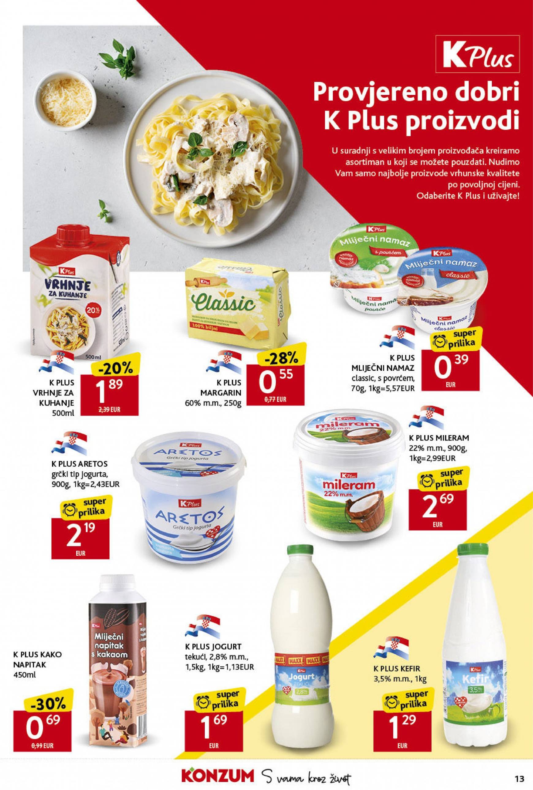 konzum - Novi katalog Konzum 19.09. - 25.09. - page: 13