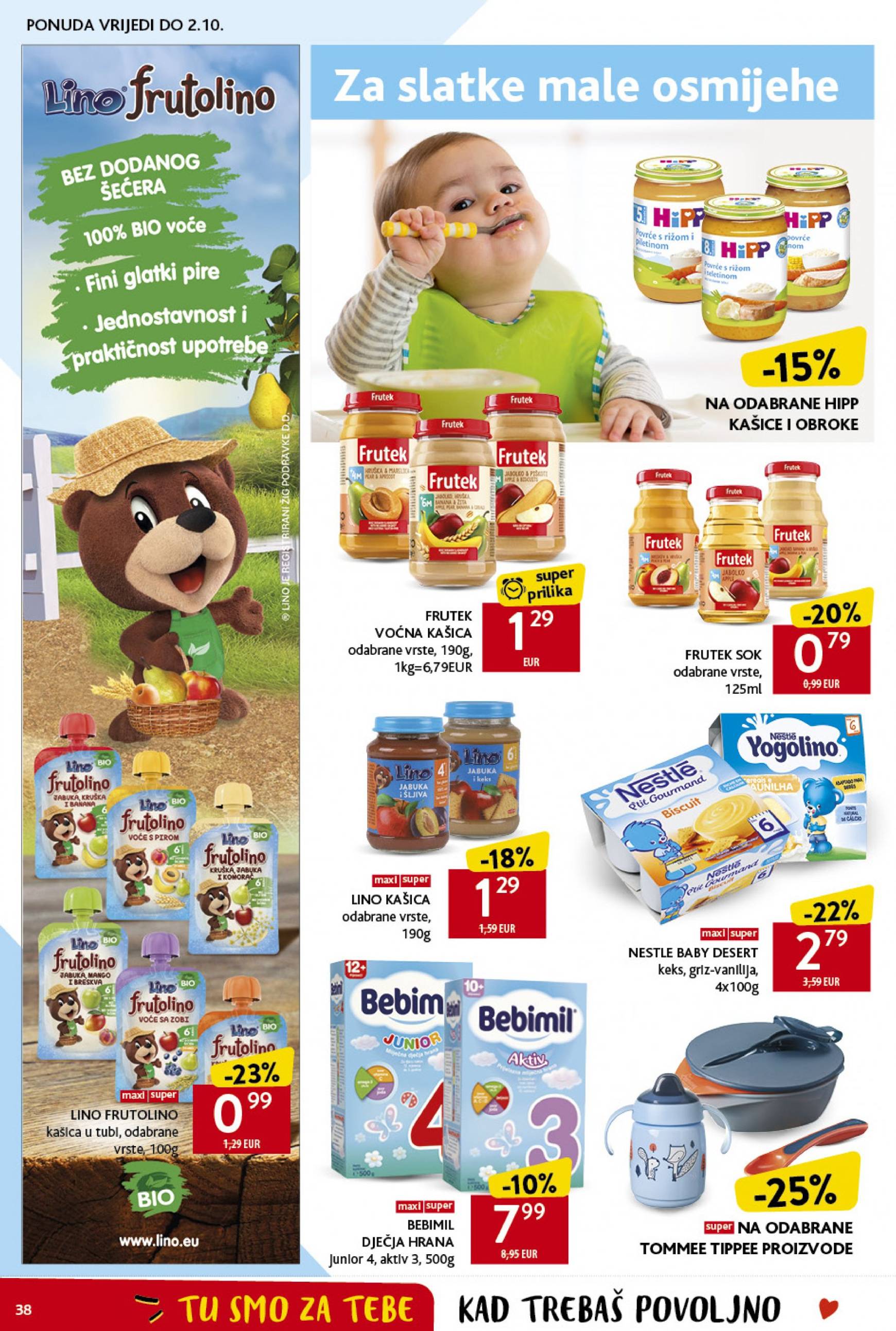 konzum - Novi katalog Konzum 19.09. - 25.09. - page: 38