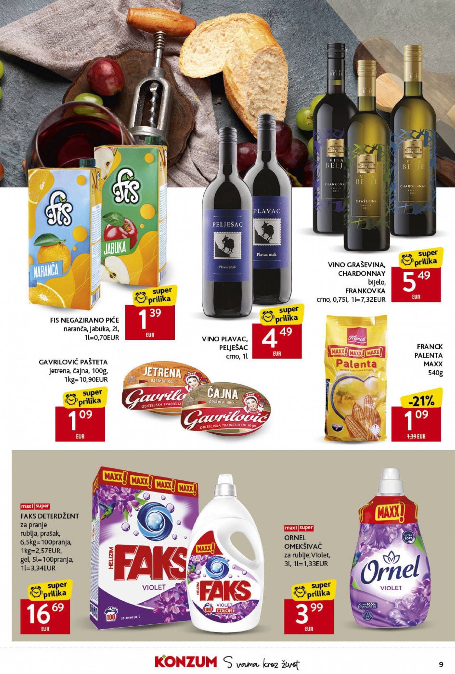 konzum - Novi katalog Konzum 19.09. - 25.09. - page: 9