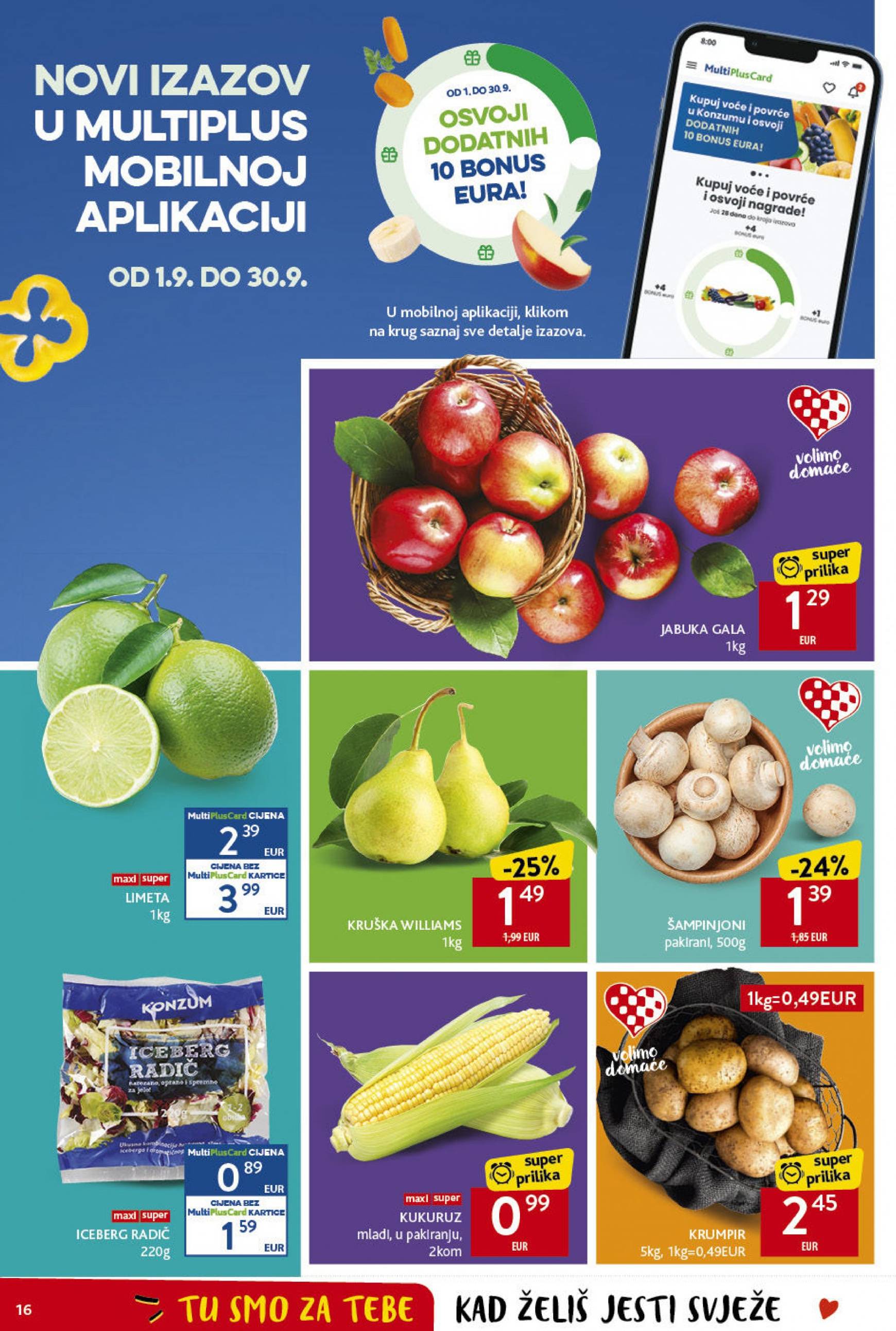 konzum - Novi katalog Konzum 19.09. - 25.09. - page: 16