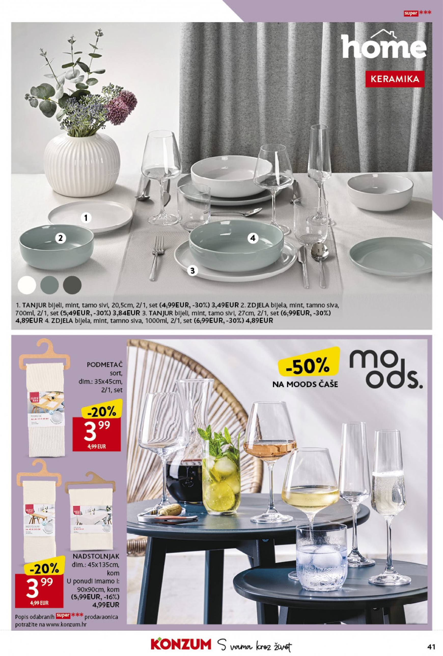 konzum - Novi katalog Konzum 19.09. - 25.09. - page: 41