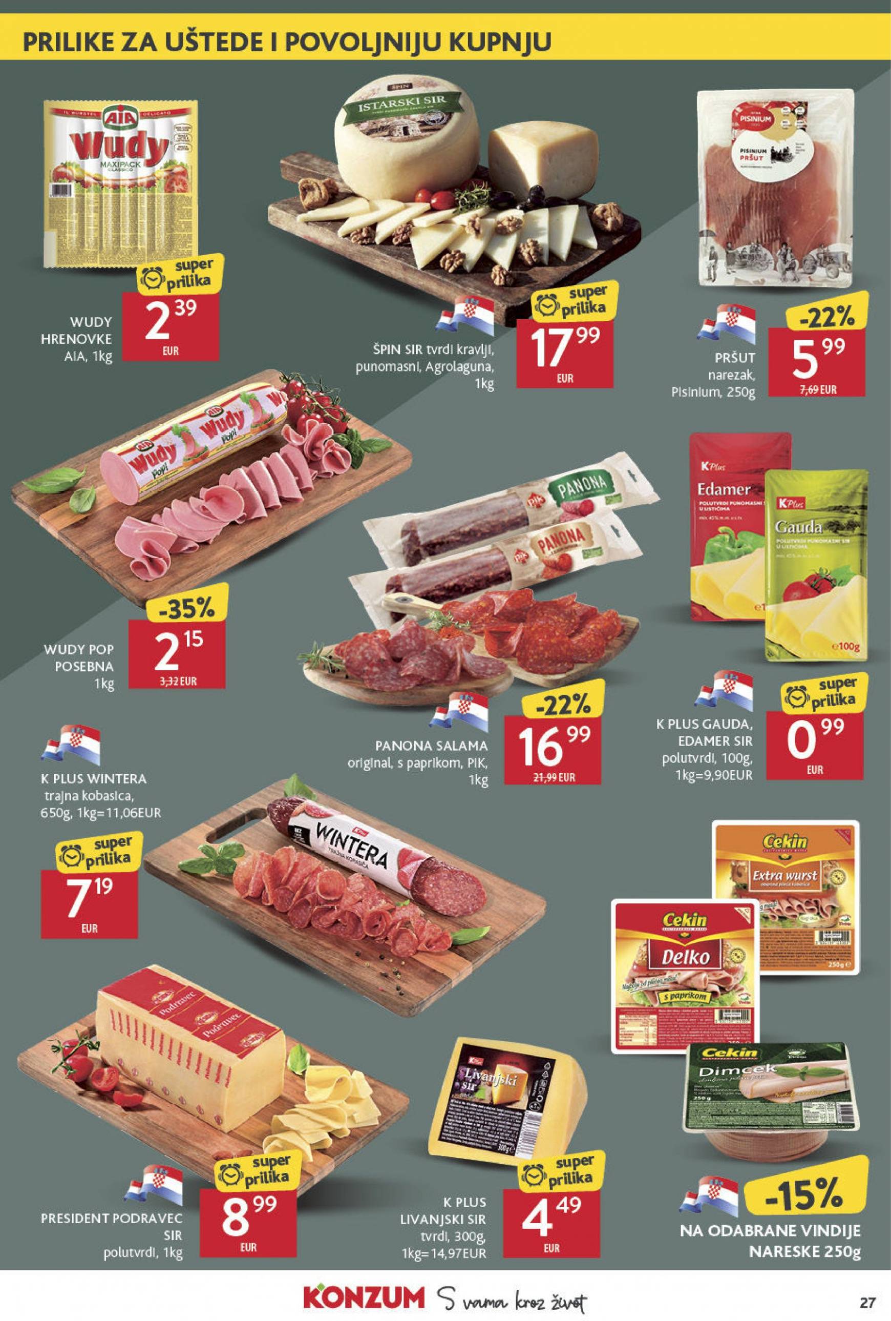 konzum - Novi katalog Konzum 19.09. - 25.09. - page: 27