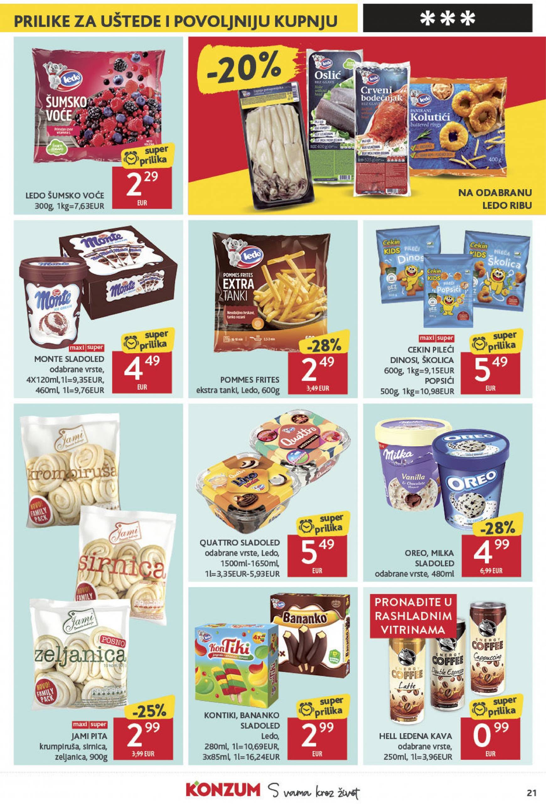 konzum - Novi katalog Konzum 19.09. - 25.09. - page: 21