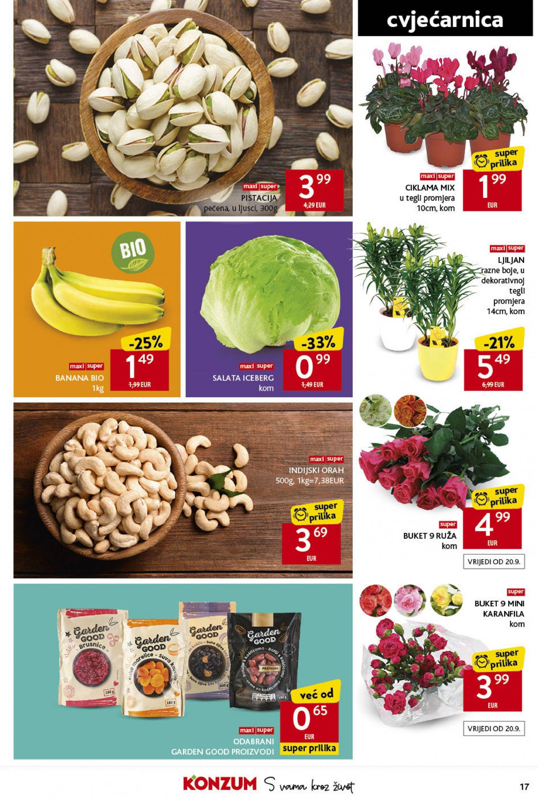 konzum - Novi katalog Konzum 19.09. - 25.09. - page: 17