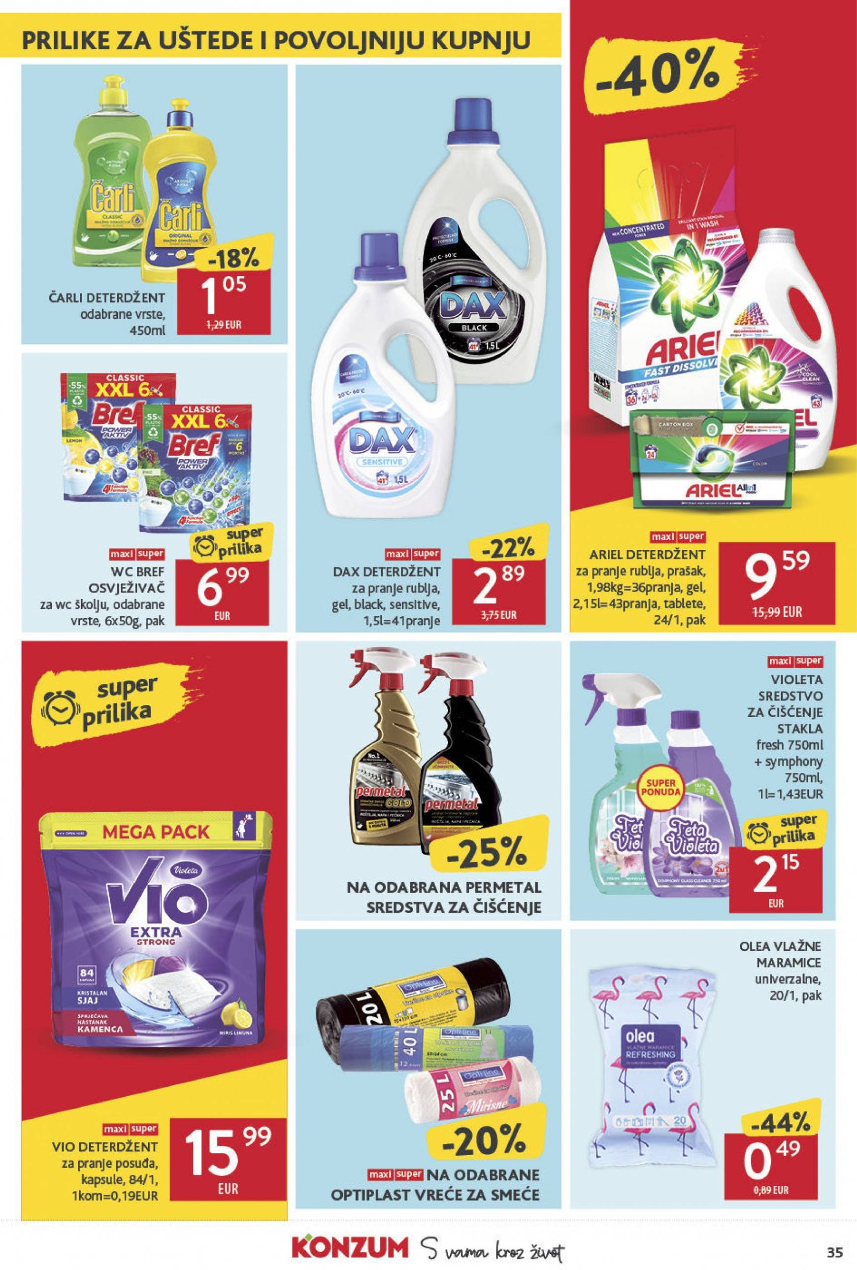 konzum - Novi katalog Konzum 19.09. - 25.09. - page: 35