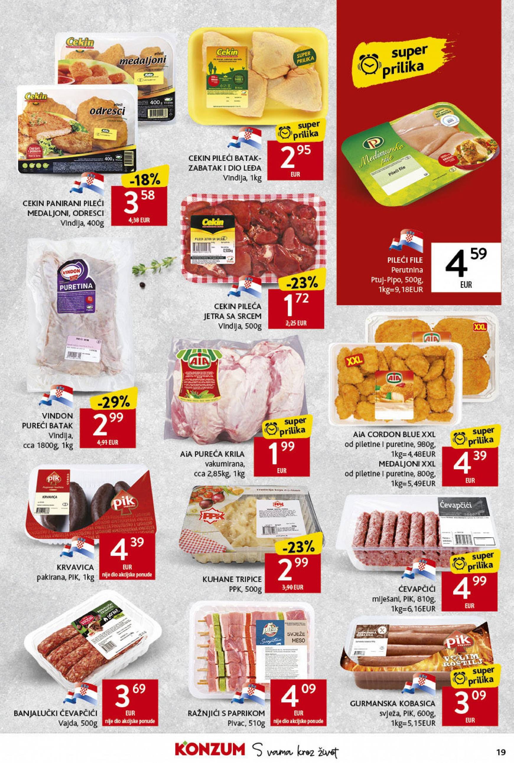 konzum - Novi katalog Konzum 19.09. - 25.09. - page: 19