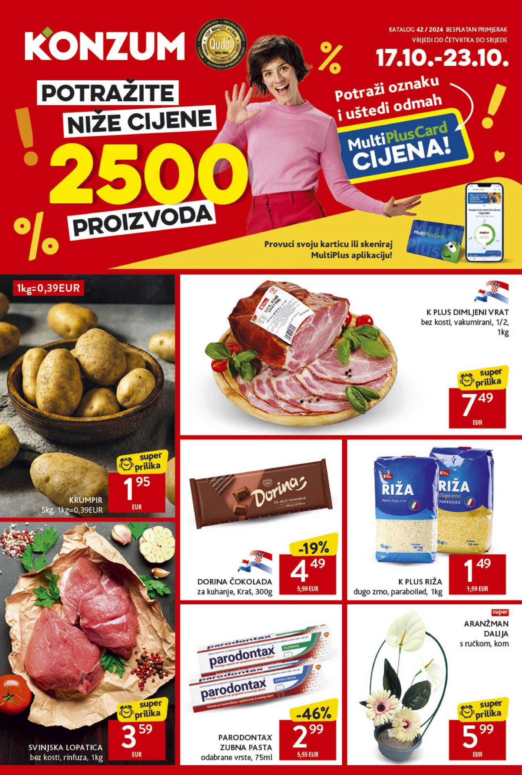 konzum - Konzum katalog vrijedi od 17.10. do 23.10.