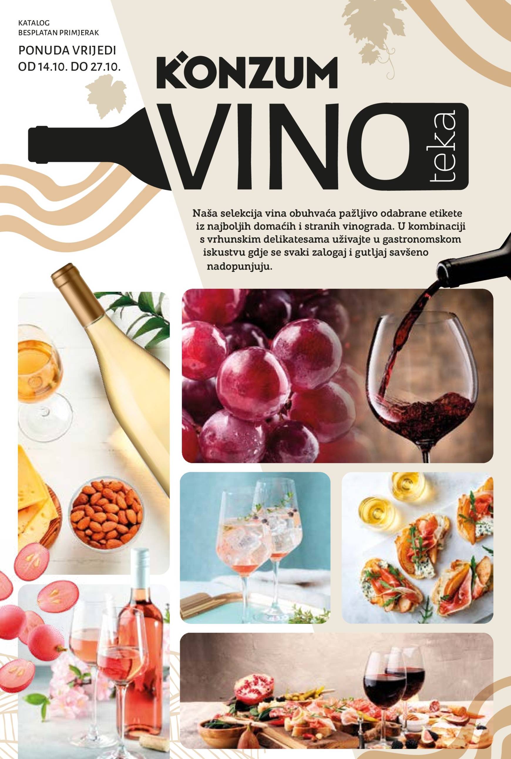 konzum - Konzum - Katalog vino katalog vrijedi od 14.10. do 27.10.