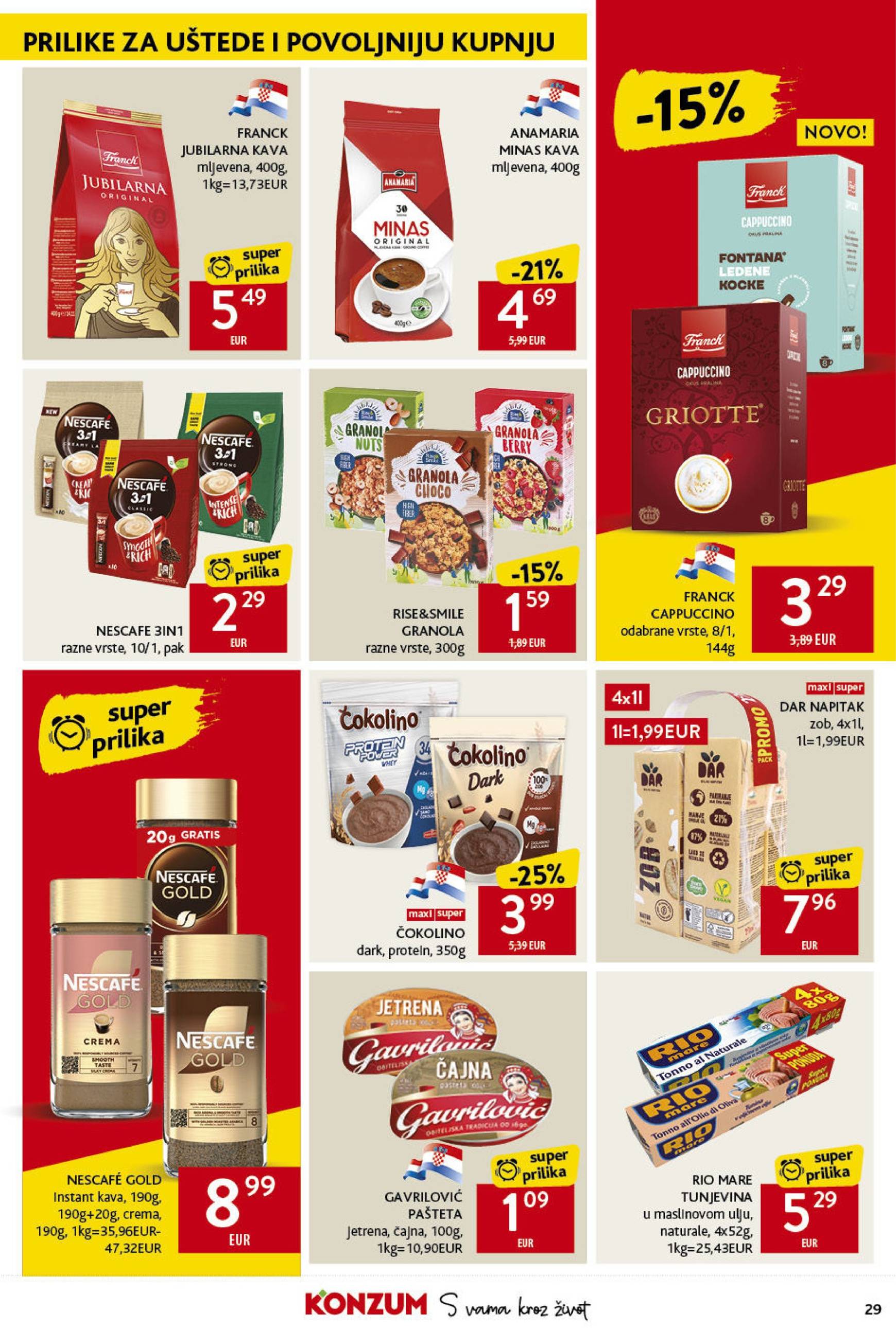 konzum - Konzum katalog vrijedi od 24.10. do 30.10. - page: 29