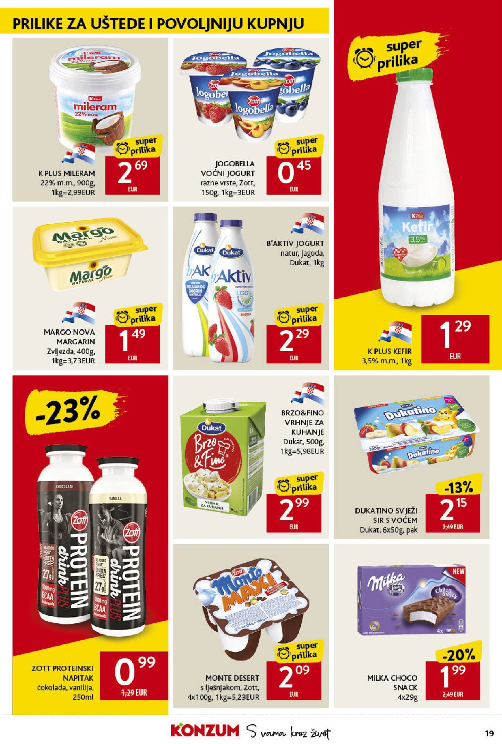 konzum - Konzum katalog vrijedi od 24.10. do 30.10. - page: 19