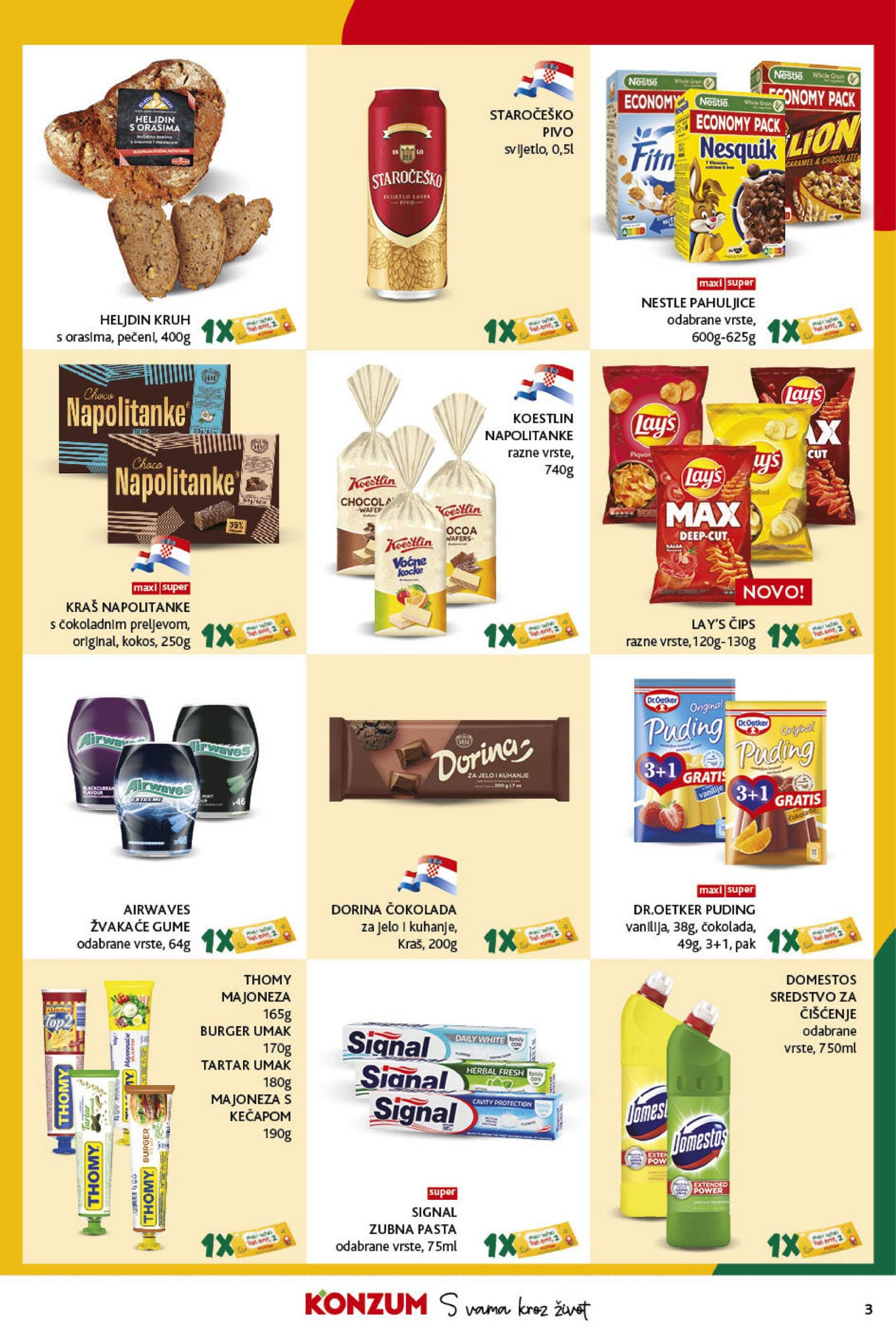 konzum - Konzum katalog vrijedi od 24.10. do 30.10. - page: 3