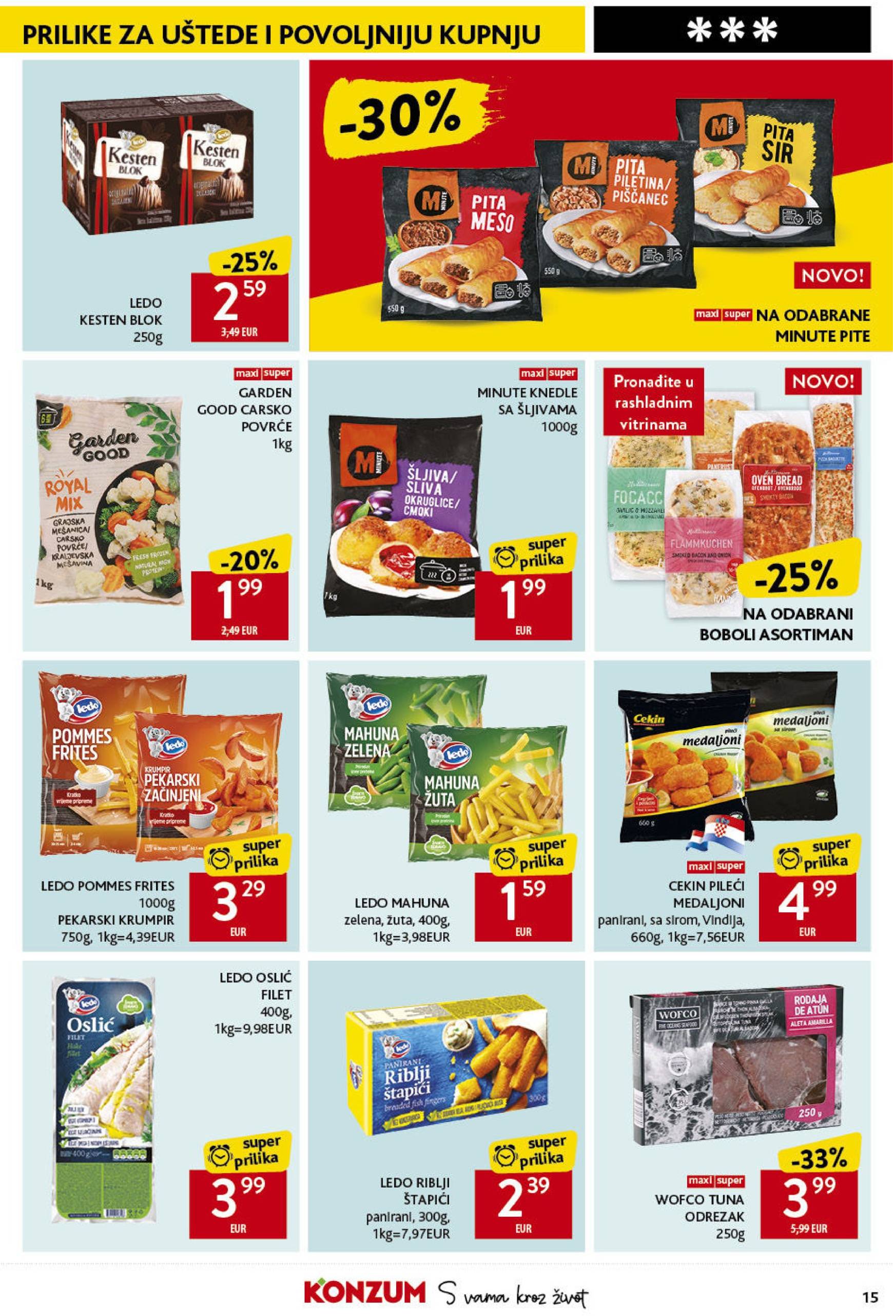 konzum - Konzum katalog vrijedi od 24.10. do 30.10. - page: 15