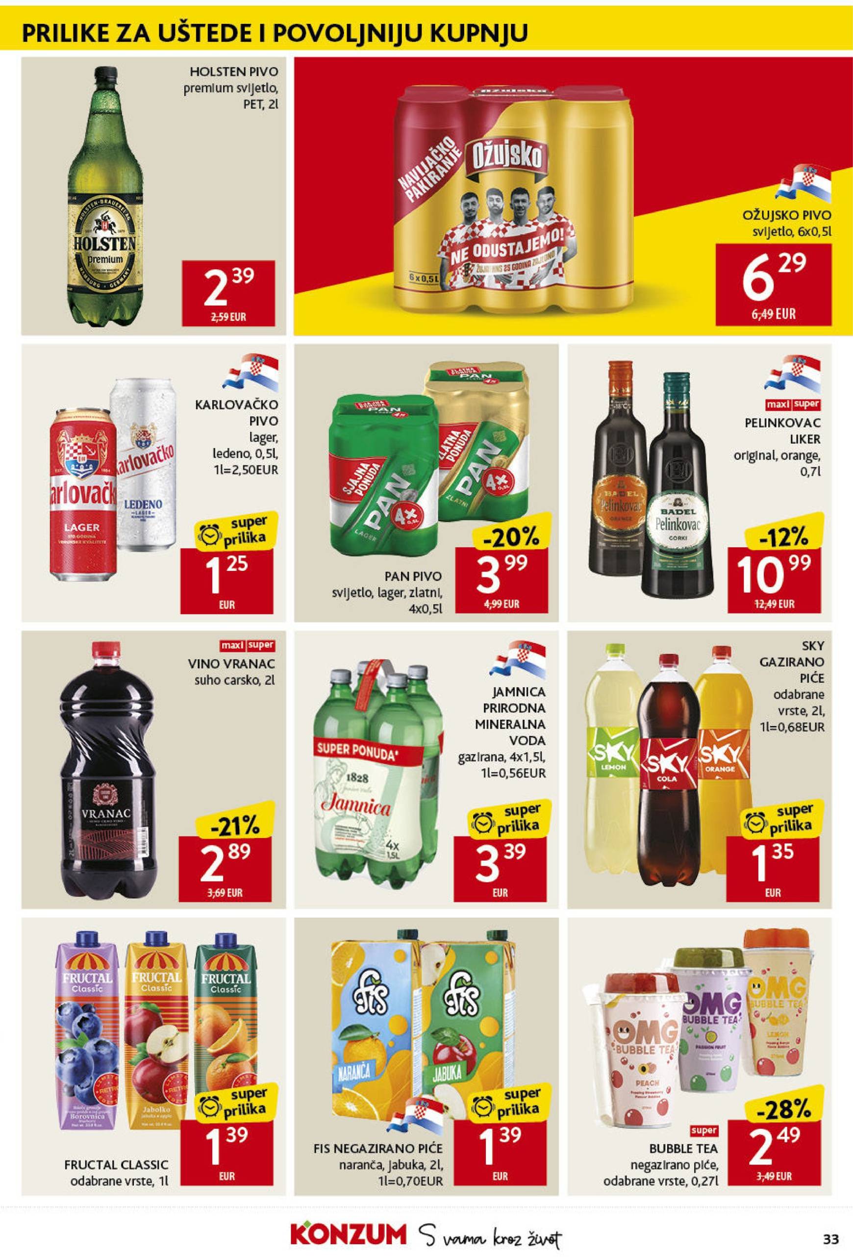 konzum - Konzum katalog vrijedi od 24.10. do 30.10. - page: 33