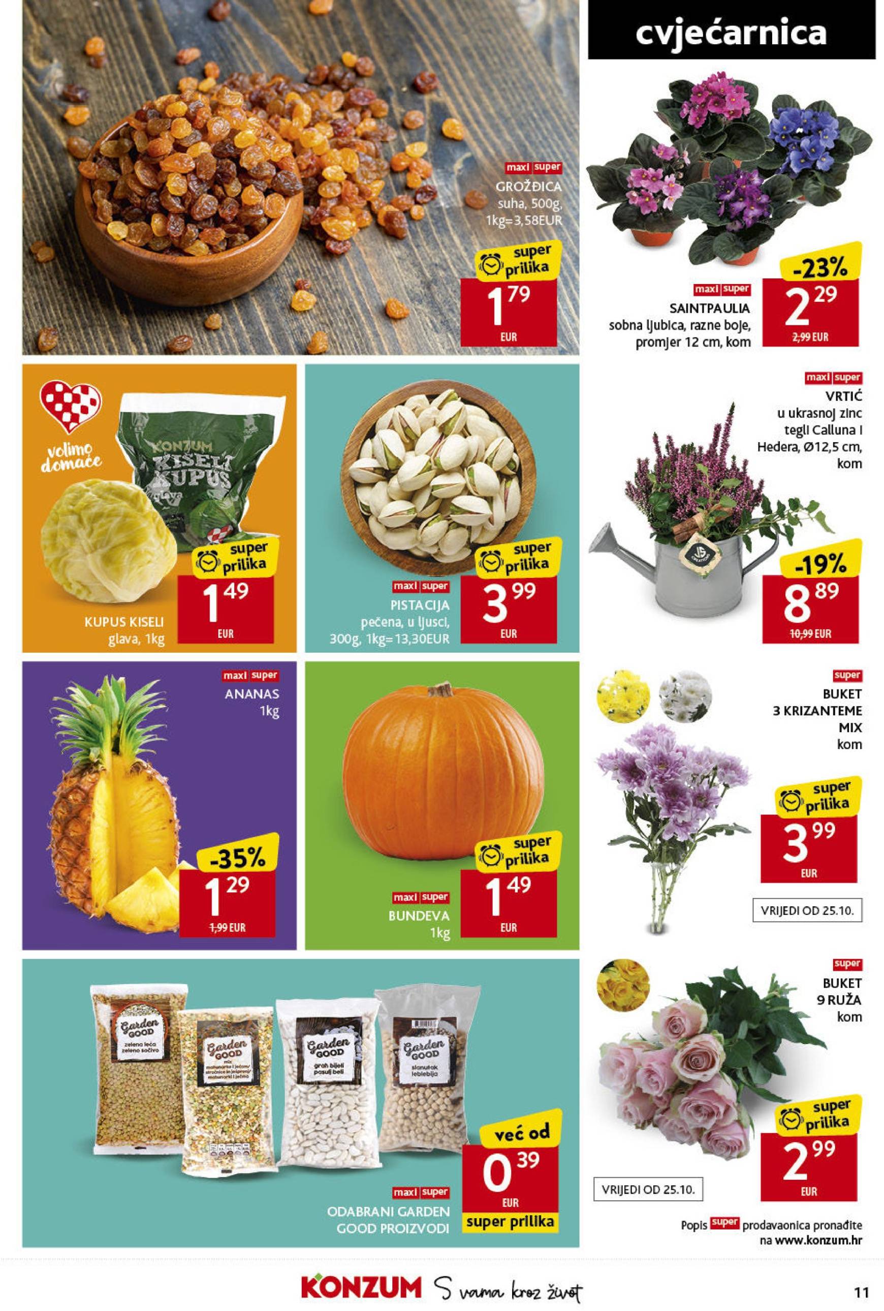 konzum - Konzum katalog vrijedi od 24.10. do 30.10. - page: 11