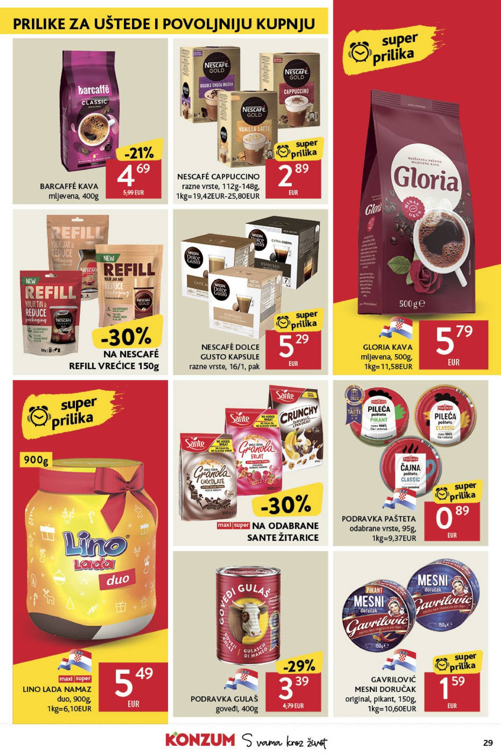 konzum - Konzum katalog vrijedi od 31.10. do 06.11. - page: 29