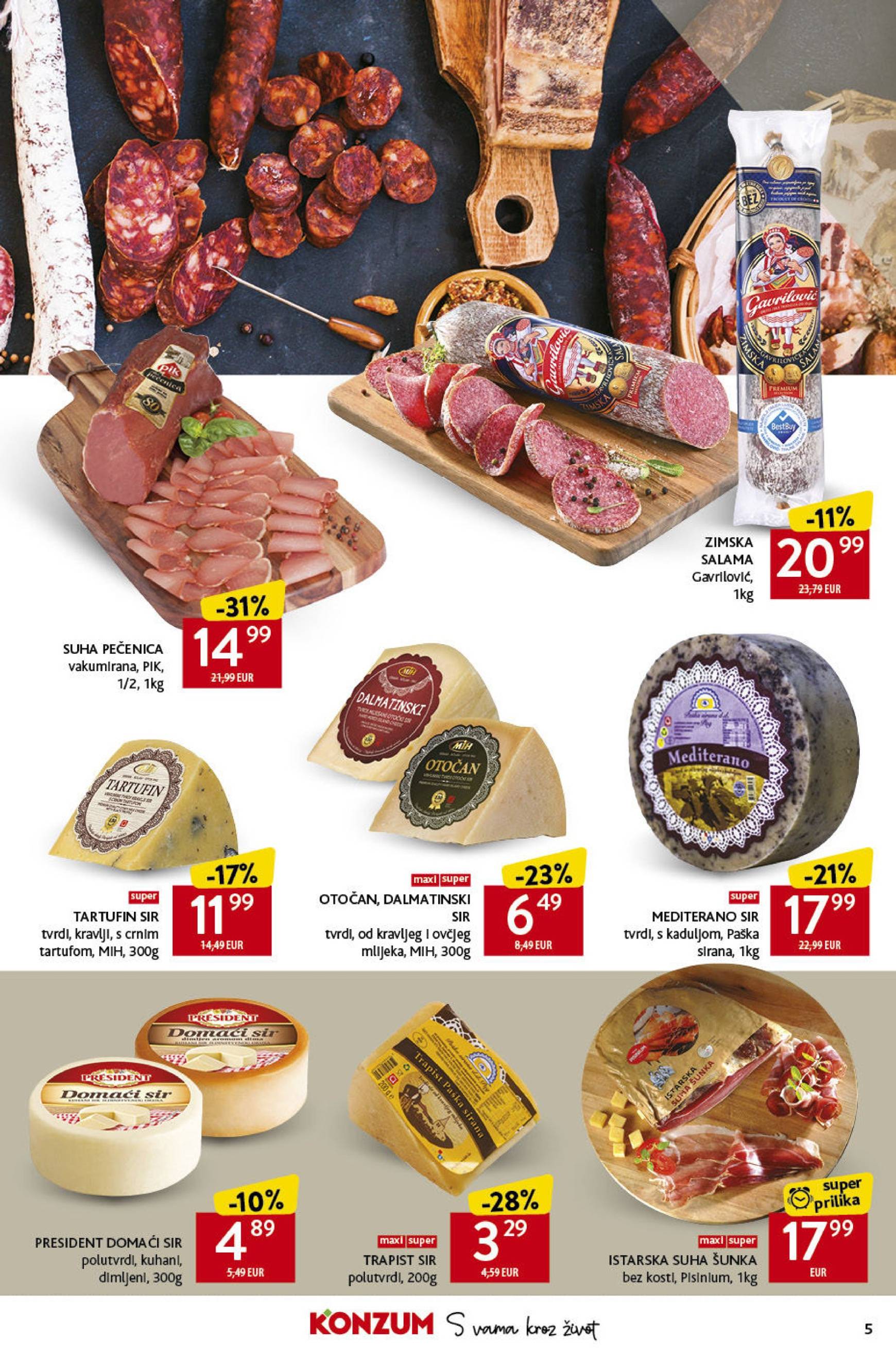 konzum - Konzum katalog vrijedi od 31.10. do 06.11. - page: 5