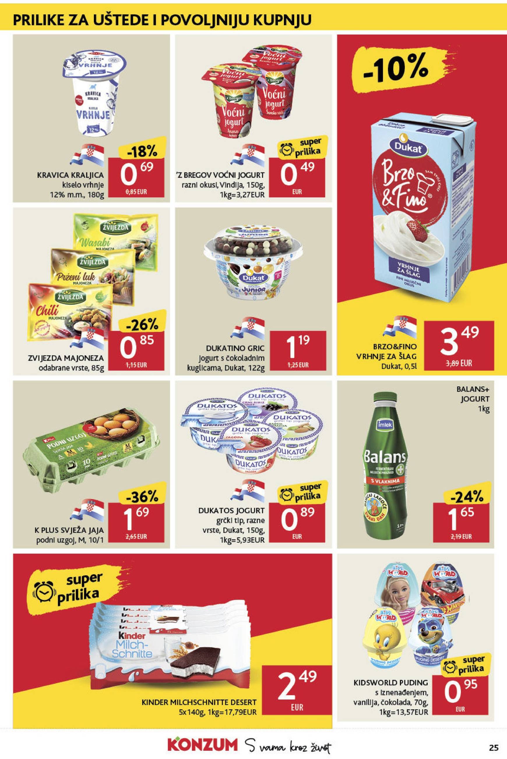 konzum - Konzum katalog vrijedi od 31.10. do 06.11. - page: 25