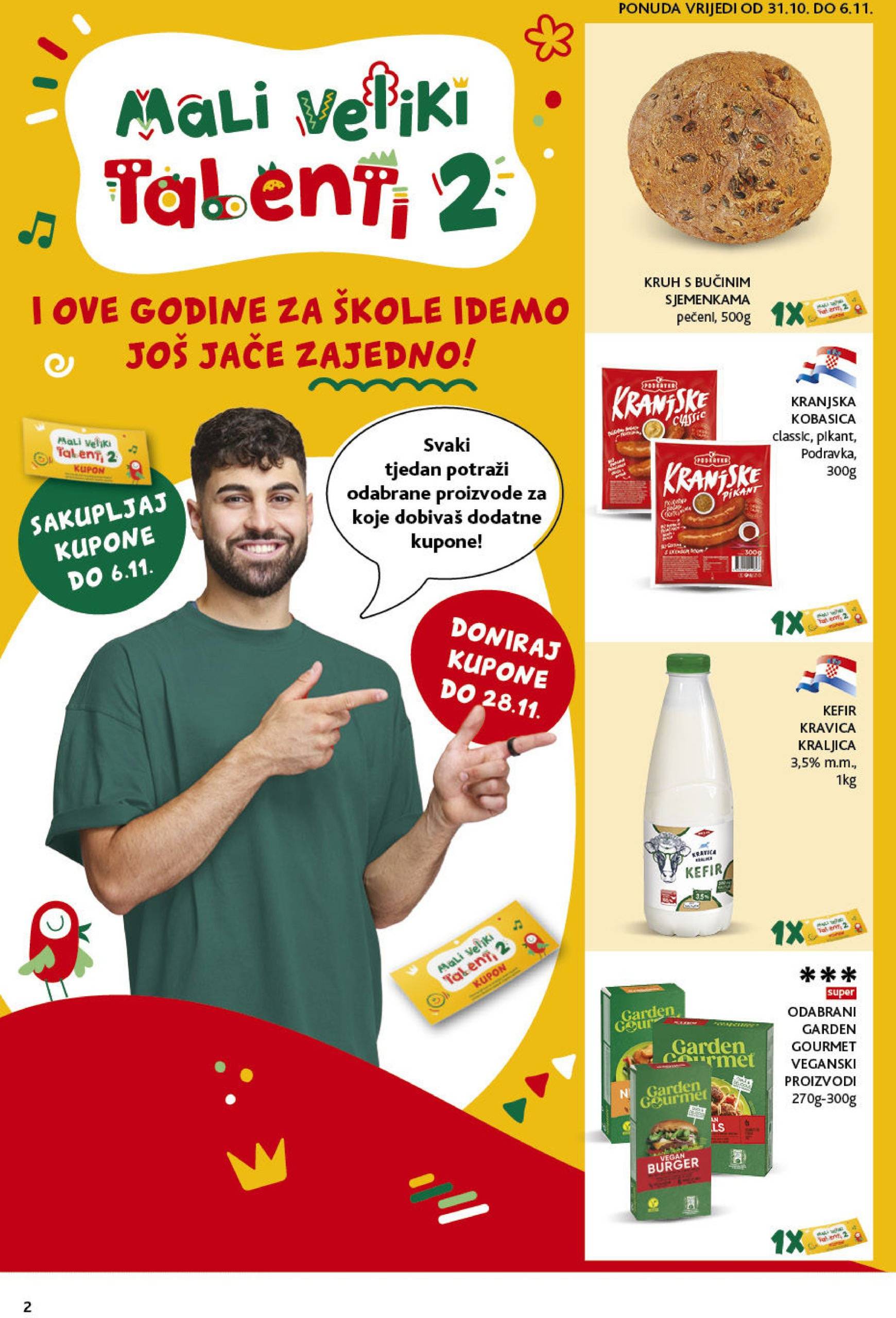 konzum - Konzum katalog vrijedi od 31.10. do 06.11. - page: 2