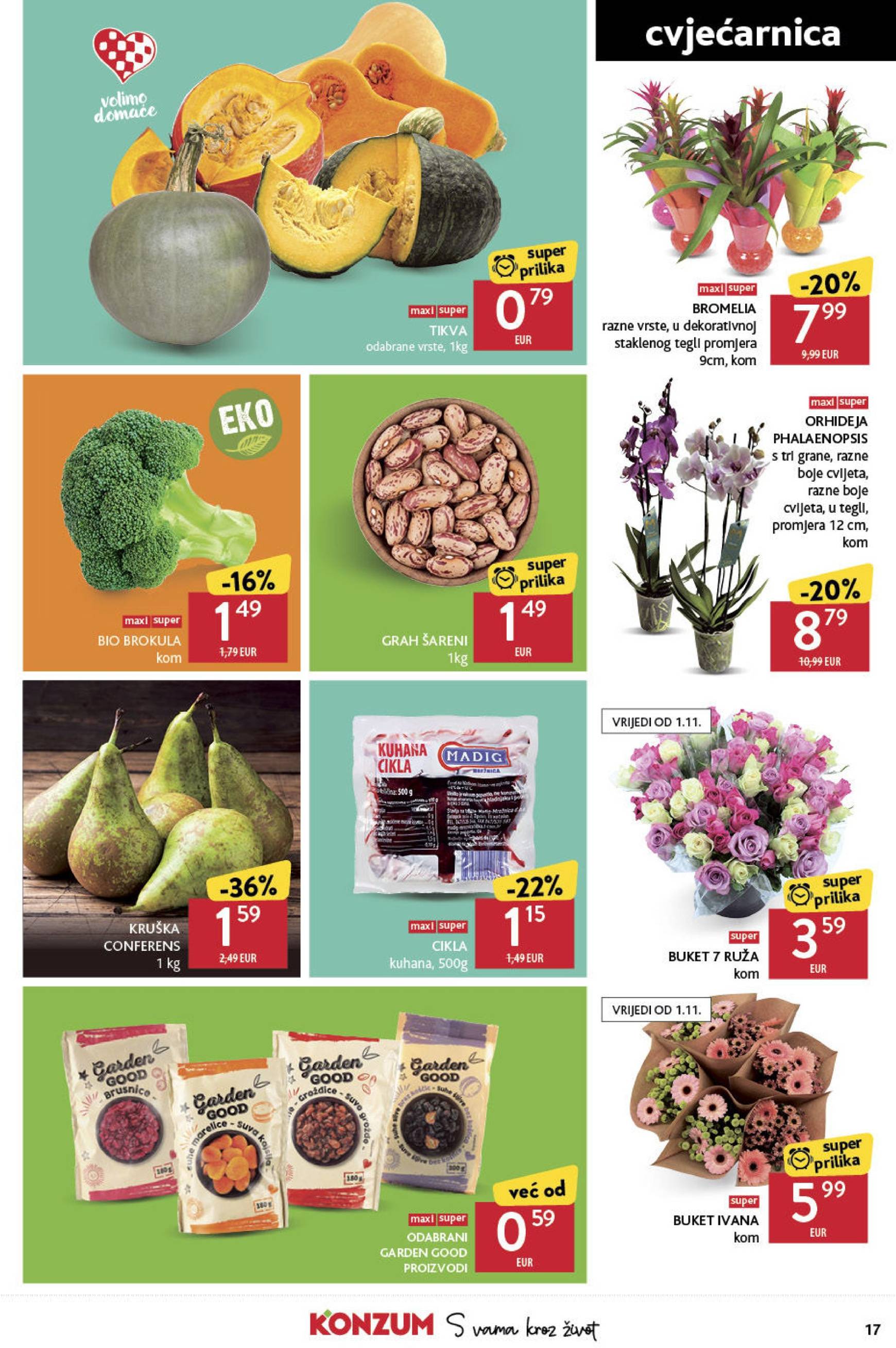 konzum - Konzum katalog vrijedi od 31.10. do 06.11. - page: 17