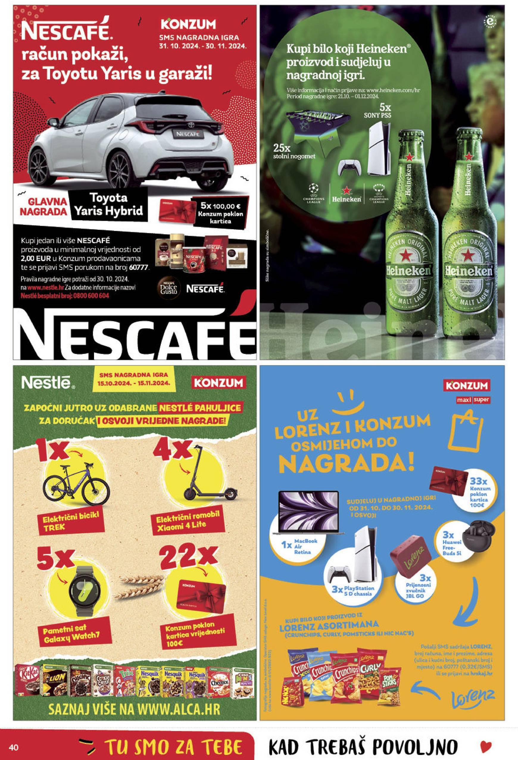 konzum - Konzum katalog vrijedi od 31.10. do 06.11. - page: 40