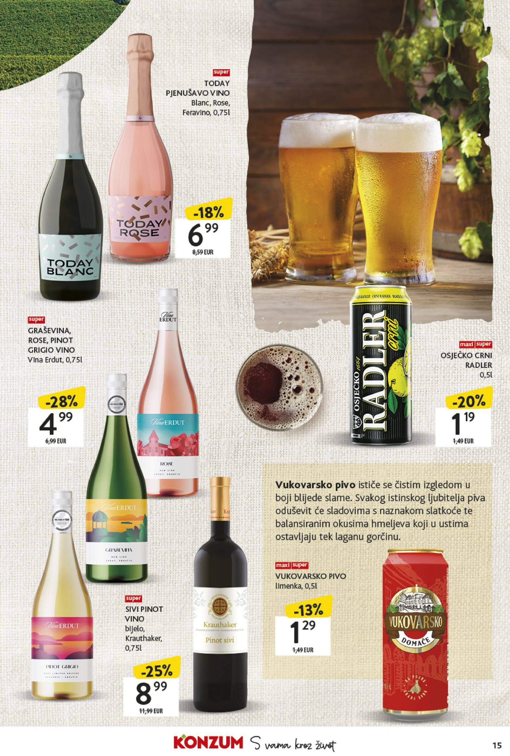 konzum - Konzum - Najbolje iz Slavonije katalog vrijedi od 28.10. do 24.11. - page: 15