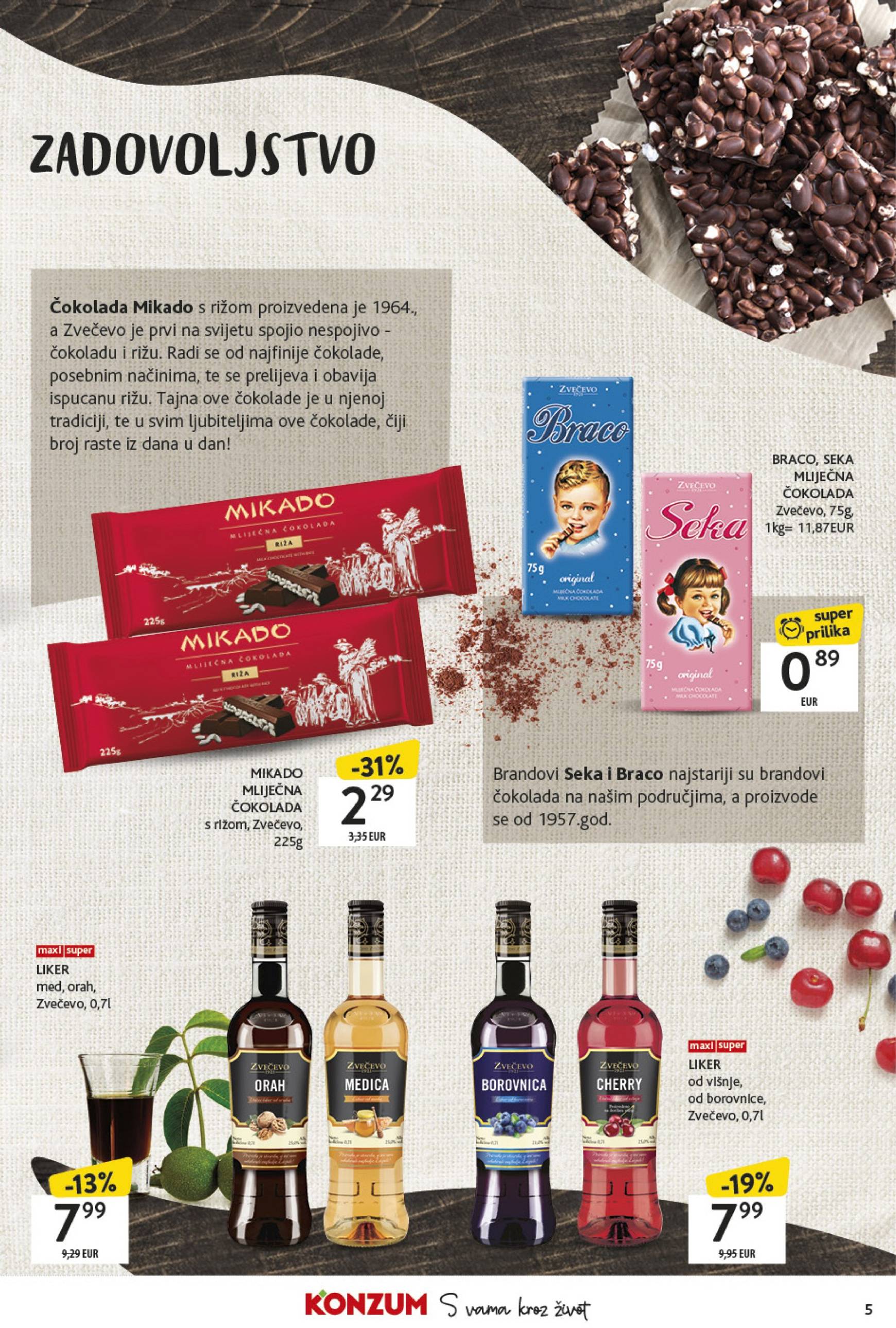 konzum - Konzum - Najbolje iz Slavonije katalog vrijedi od 28.10. do 24.11. - page: 5