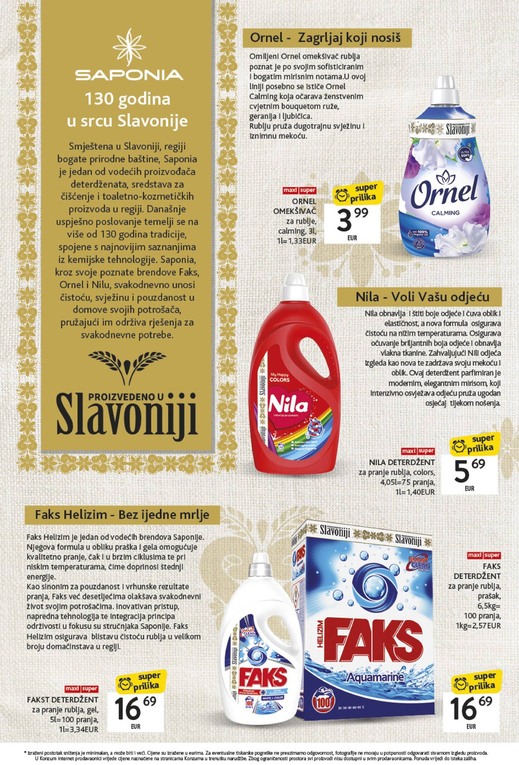 konzum - Konzum - Najbolje iz Slavonije katalog vrijedi od 28.10. do 24.11. - page: 16