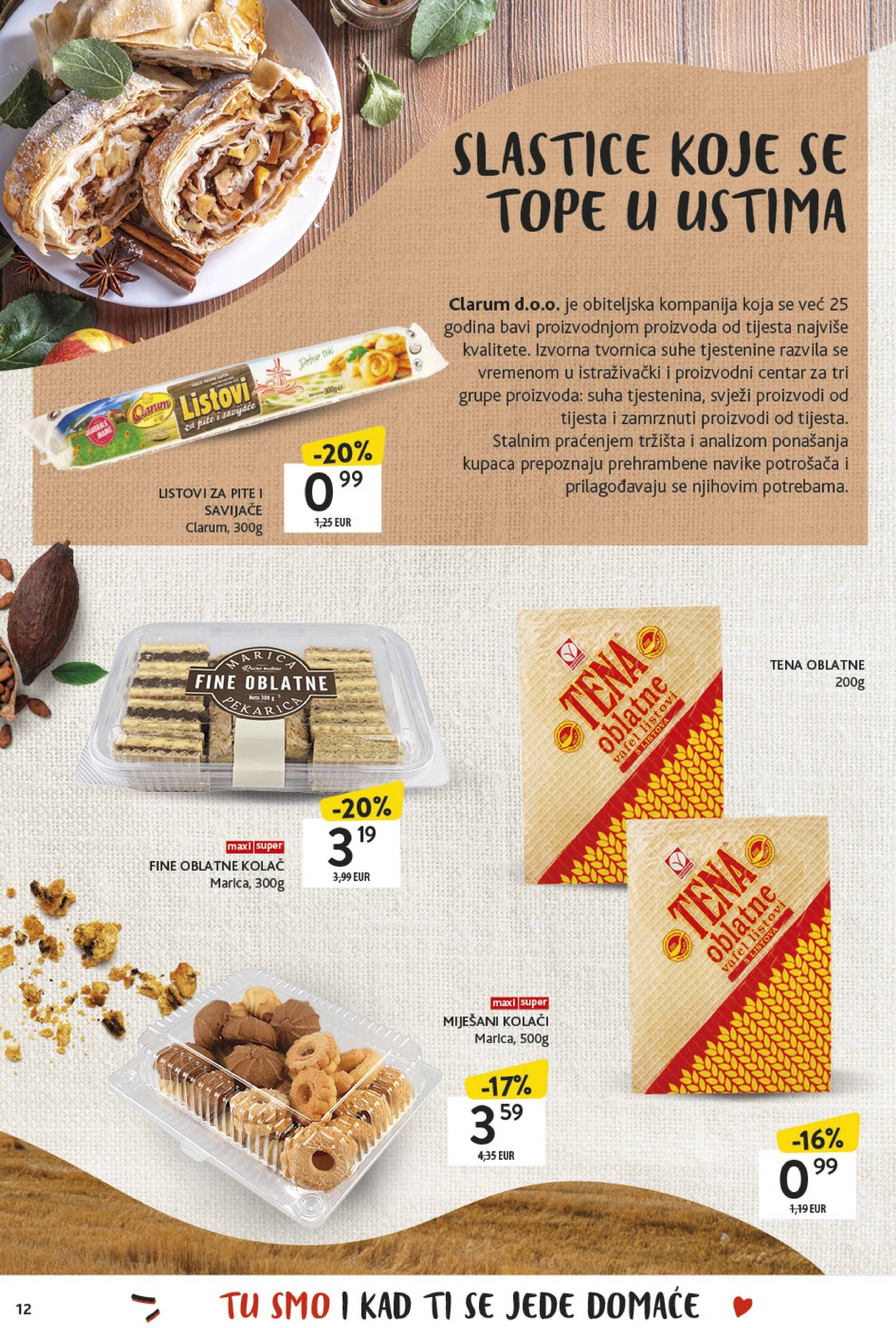 konzum - Konzum - Najbolje iz Slavonije katalog vrijedi od 28.10. do 24.11. - page: 12