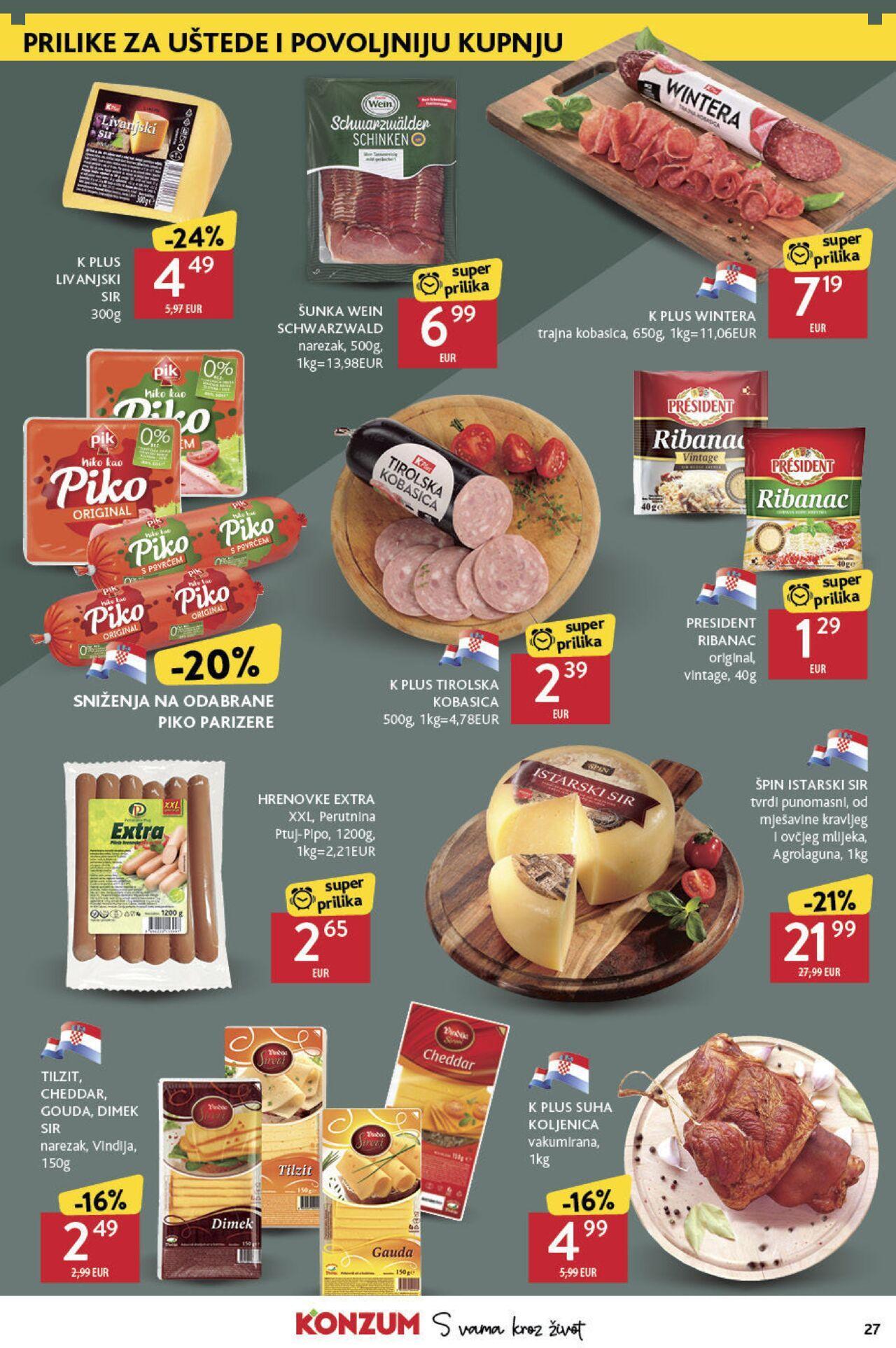 konzum - Katalog Konzum novi 31.10.2024 - 06.11.2024 - page: 27