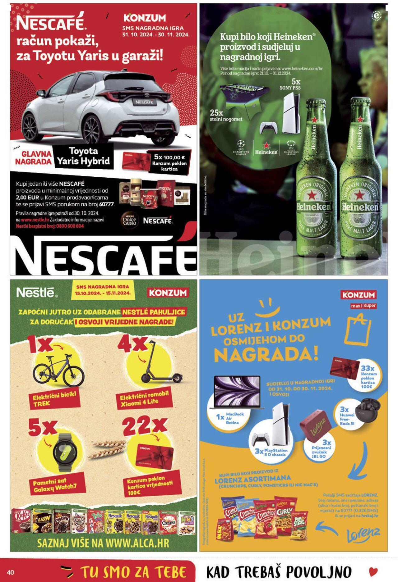 konzum - Katalog Konzum novi 31.10.2024 - 06.11.2024 - page: 40