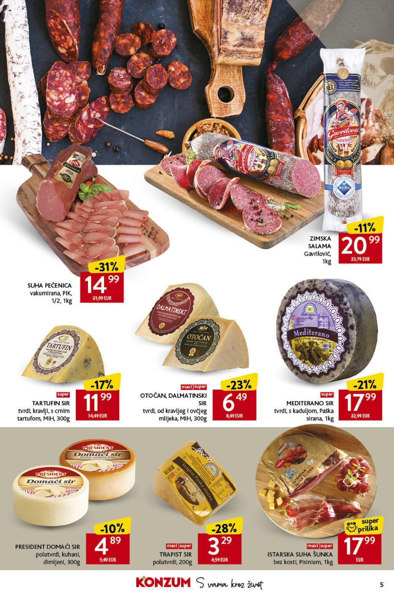 konzum - Katalog Konzum novi 31.10.2024 - 06.11.2024 - page: 5