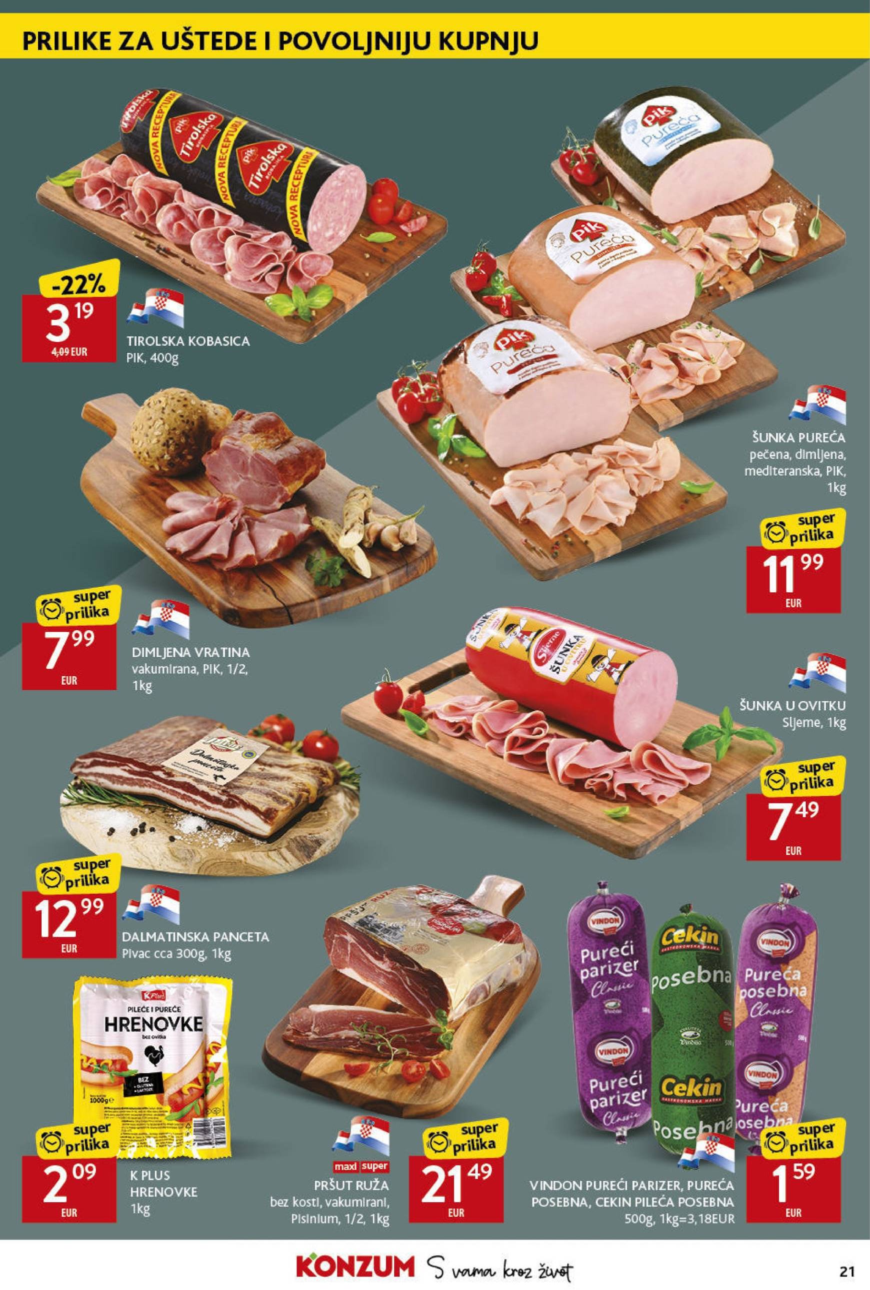 konzum - Konzum katalog vrijedi od 07.11. do 13.11. - page: 21