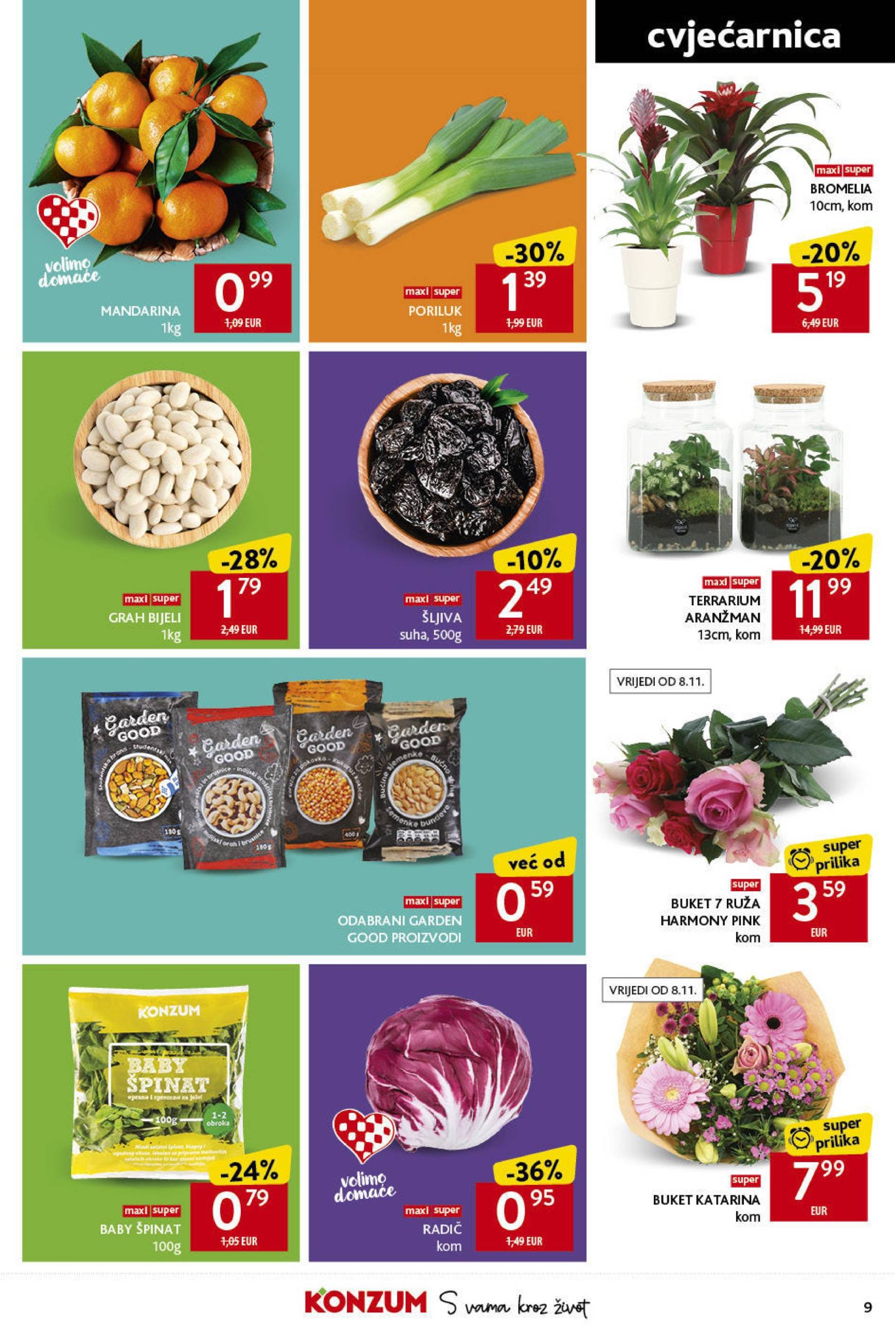 konzum - Konzum katalog vrijedi od 07.11. do 13.11. - page: 9