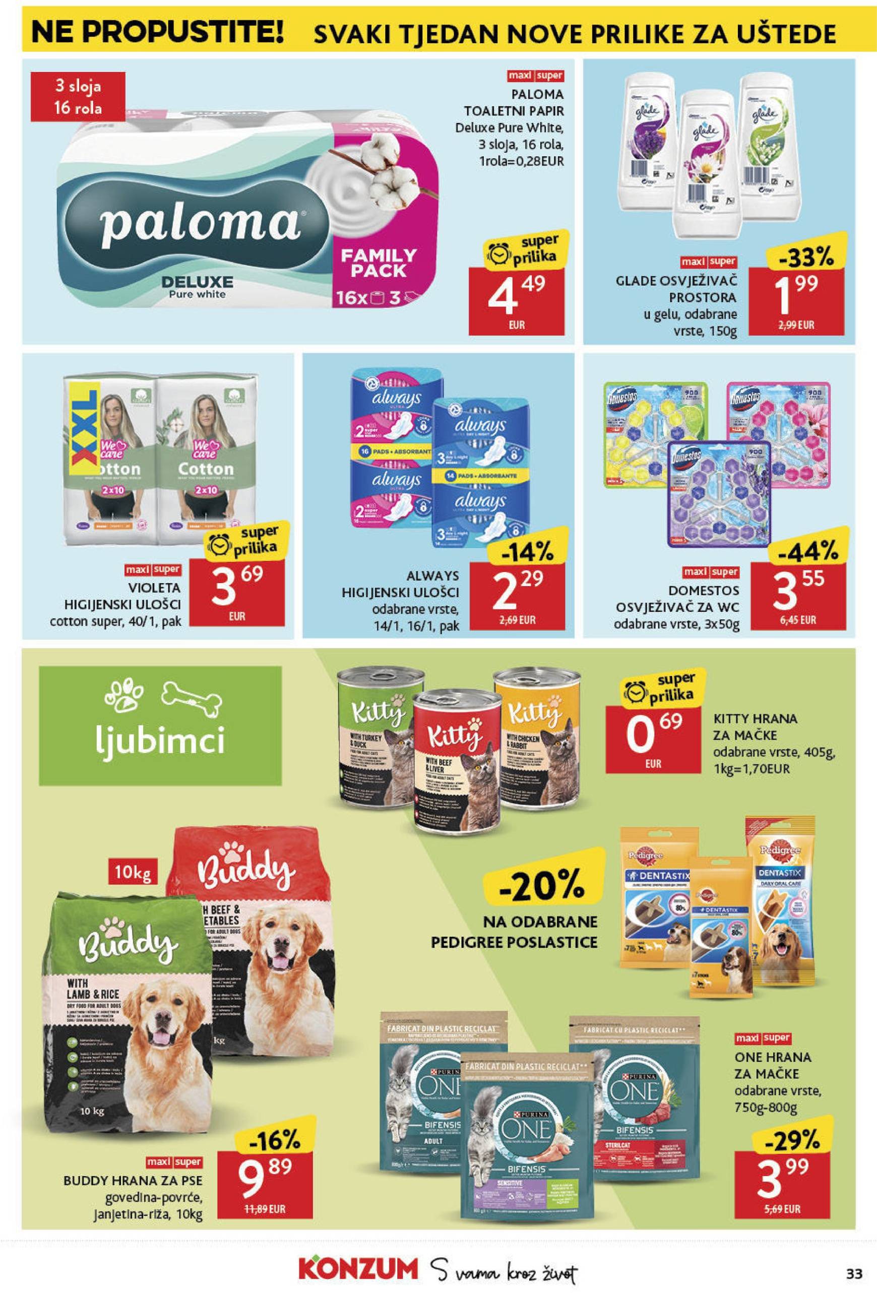 konzum - Konzum katalog vrijedi od 07.11. do 13.11. - page: 33