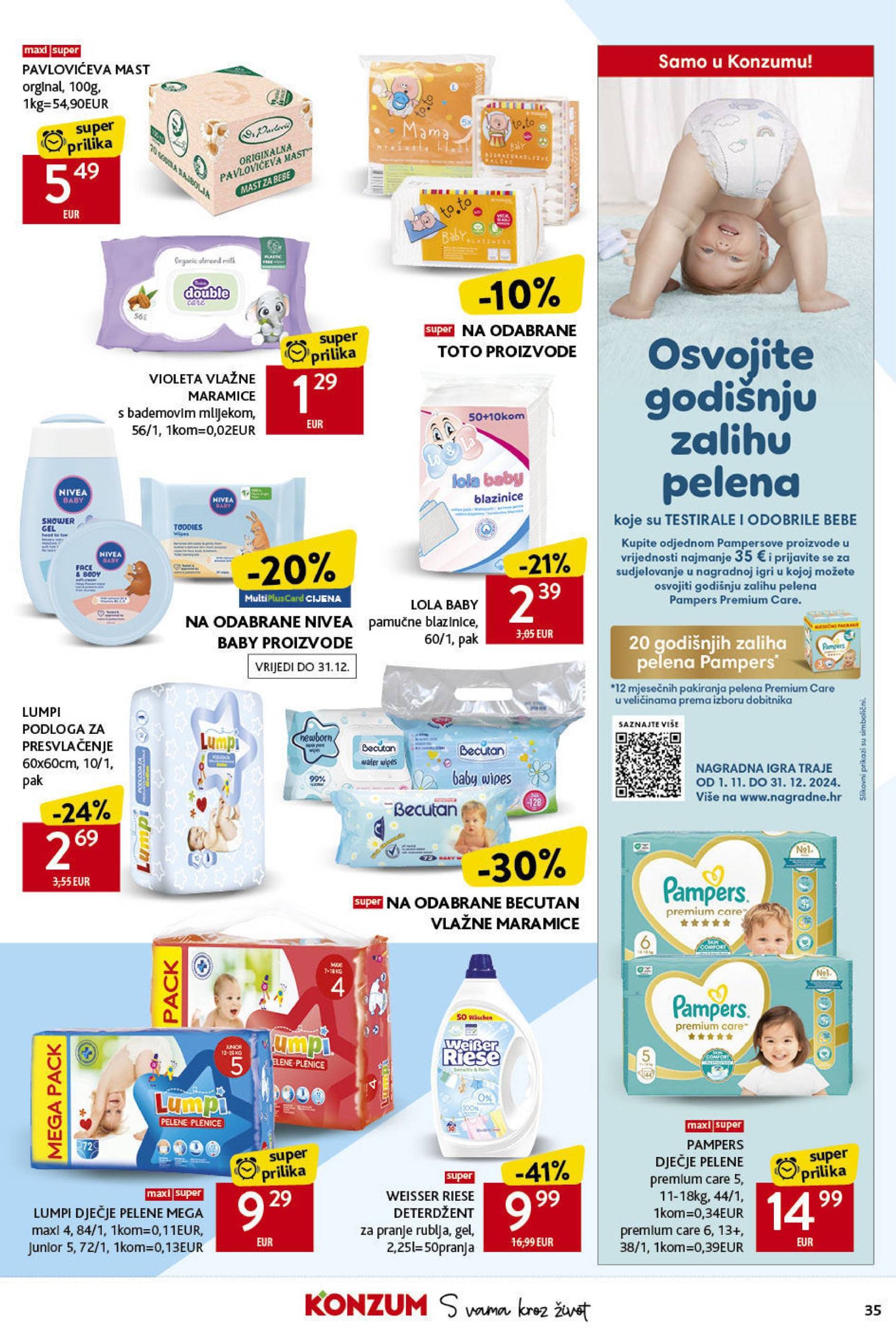 konzum - Konzum katalog vrijedi od 07.11. do 13.11. - page: 35