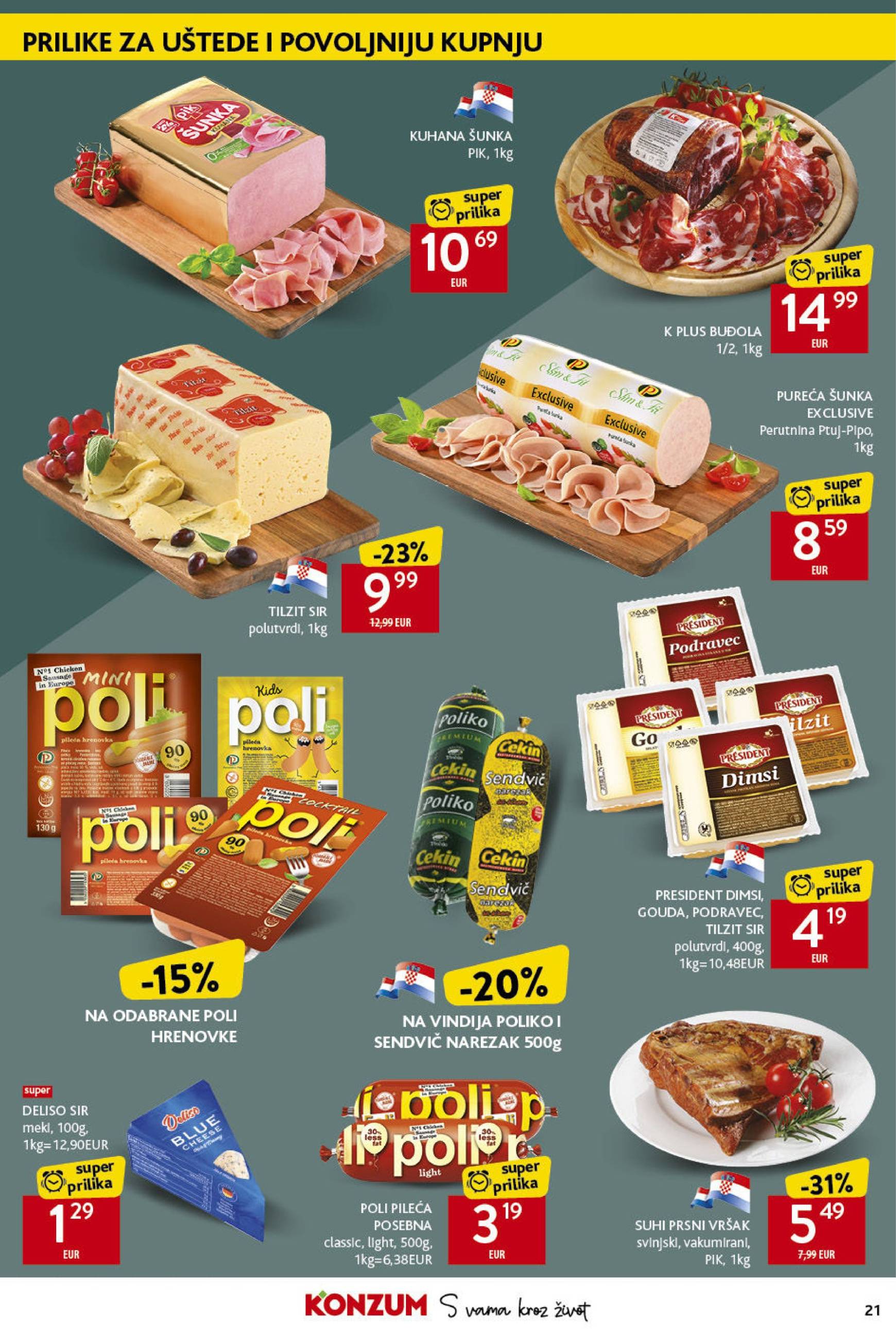 konzum - Konzum katalog vrijedi od 14.11. do 20.11. - page: 21