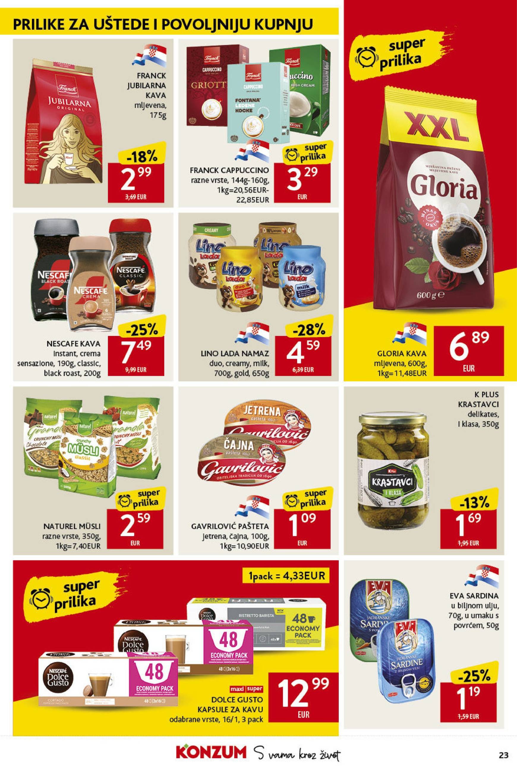 konzum - Konzum katalog vrijedi od 14.11. do 20.11. - page: 23