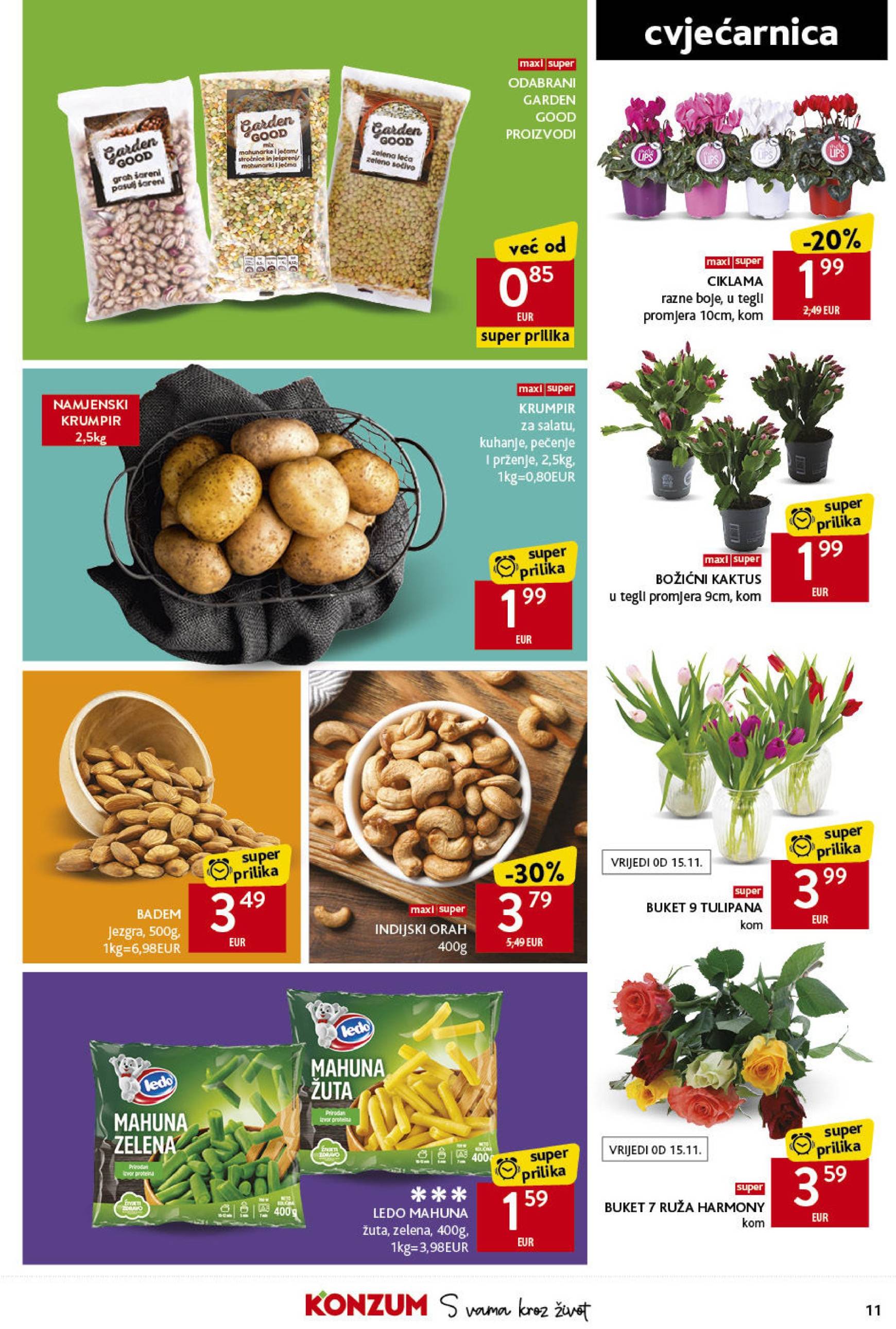 konzum - Konzum katalog vrijedi od 14.11. do 20.11. - page: 11