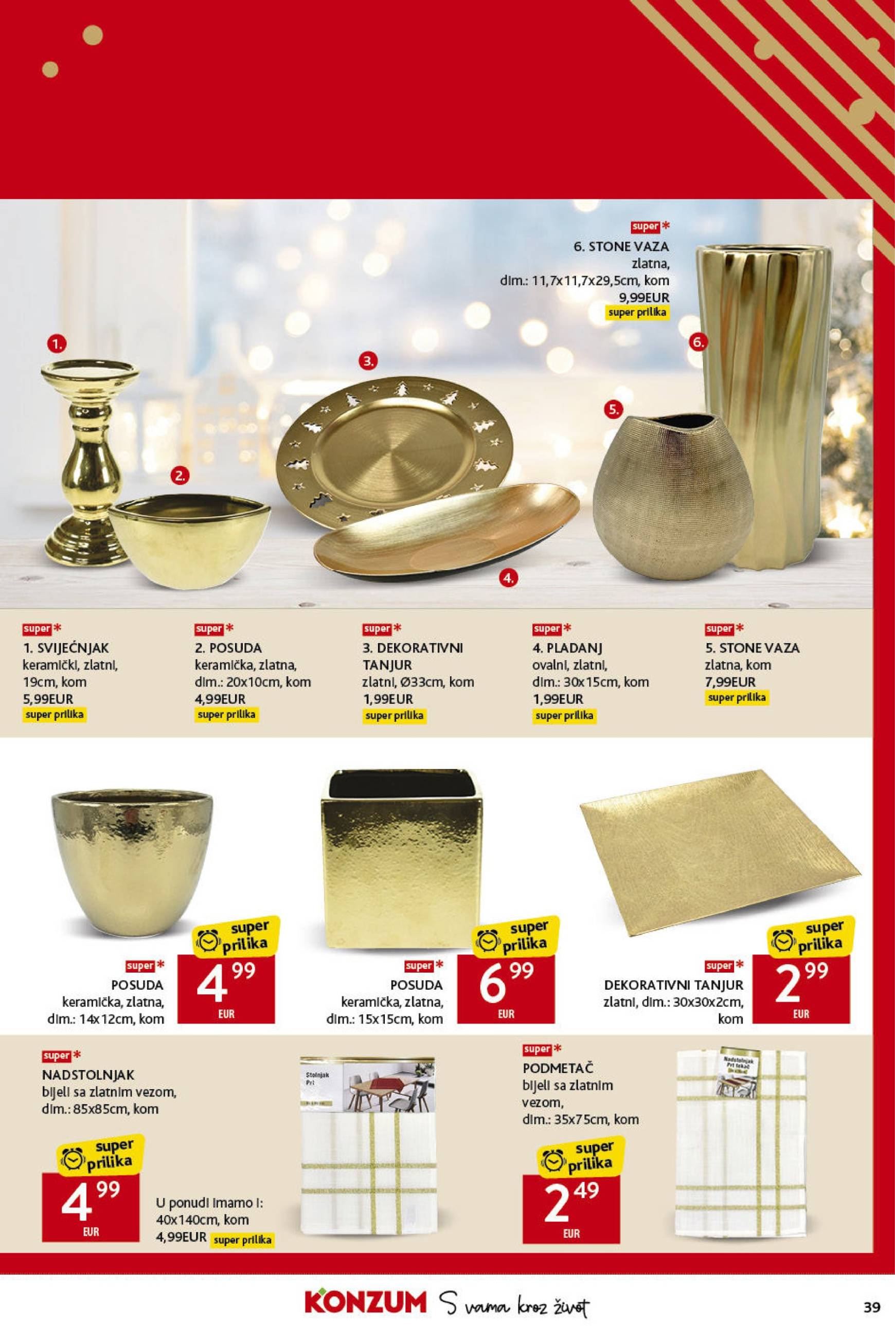 konzum - Konzum katalog vrijedi od 14.11. do 20.11. - page: 39